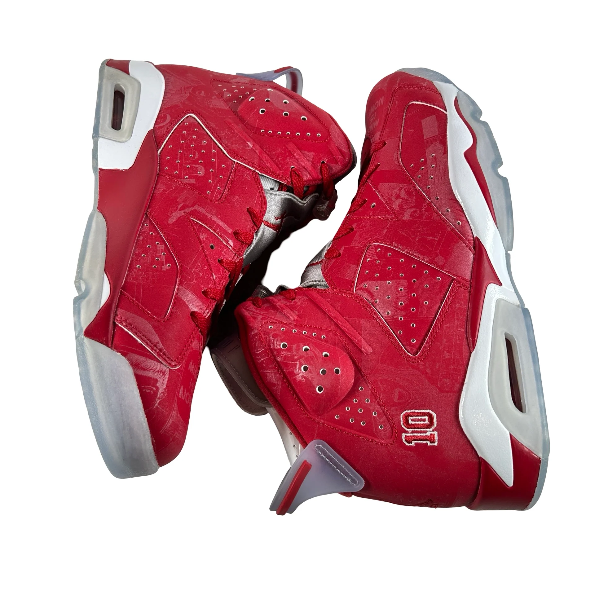 717302 600 Jordan 6 Retro Slam Dunk [CONDITIONAL] - 11 M (Yellowing Soles) - Image 5