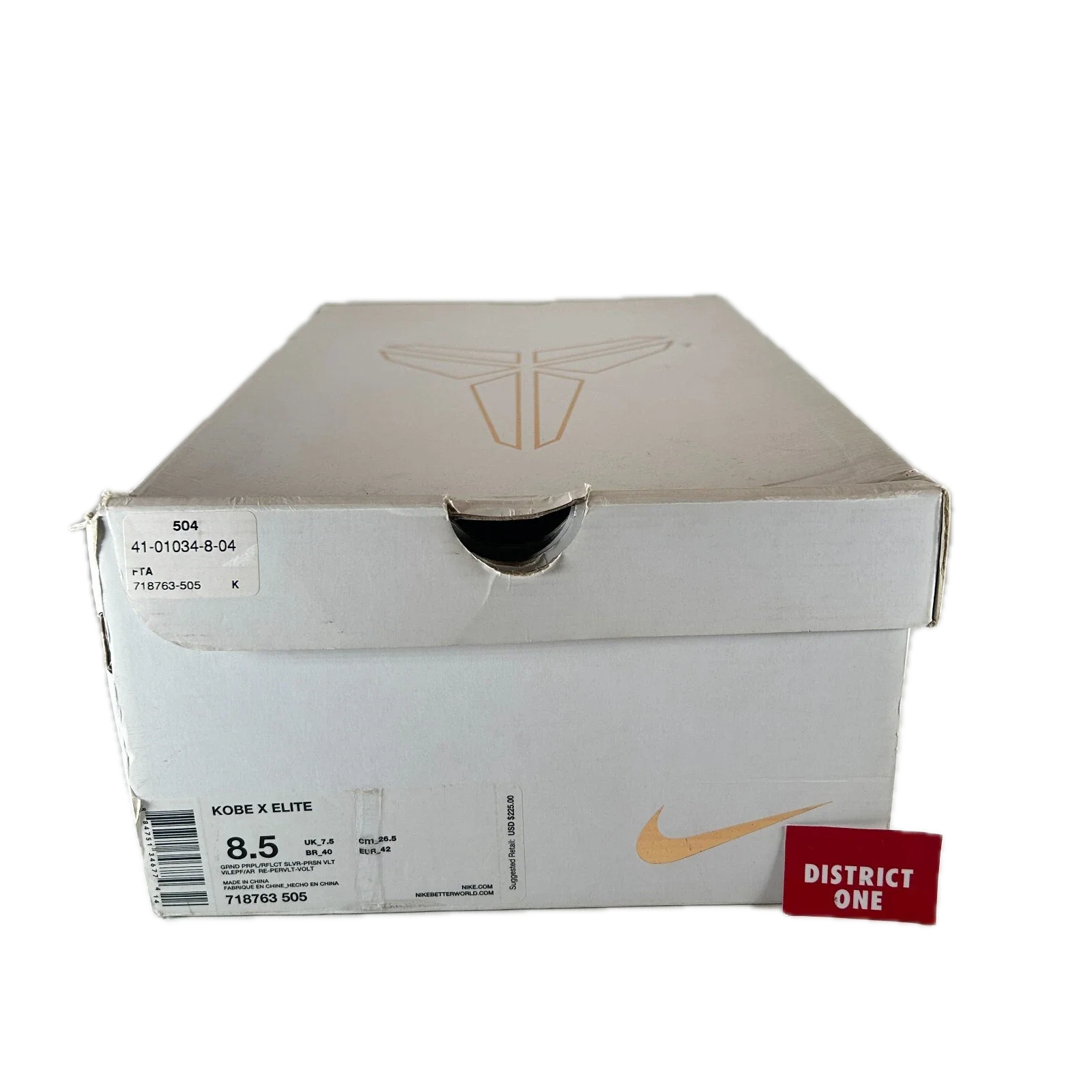 718763 505 Nike Kobe 10 Elite High Team Pack [USED] - 8.5 M (Used) - Image 7