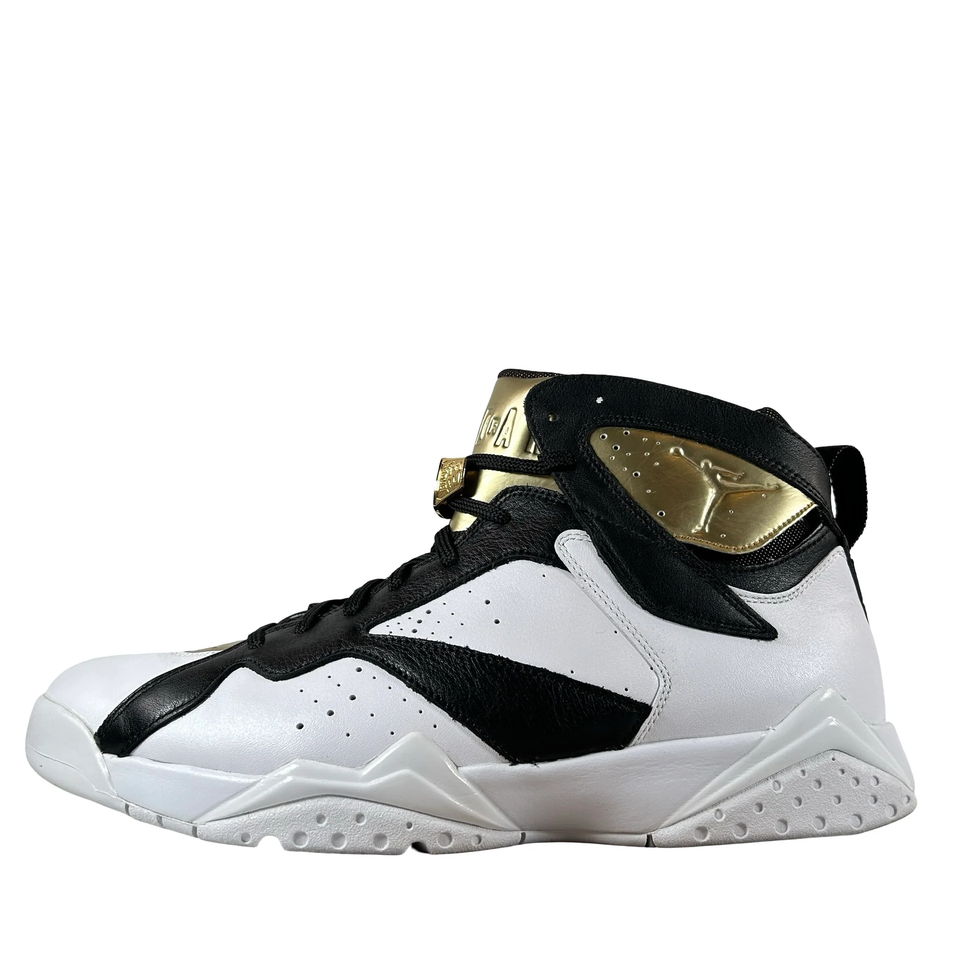725093 140 Jordan 7 Retro Championship Pack Champagne [USED] - 13 M (Used)