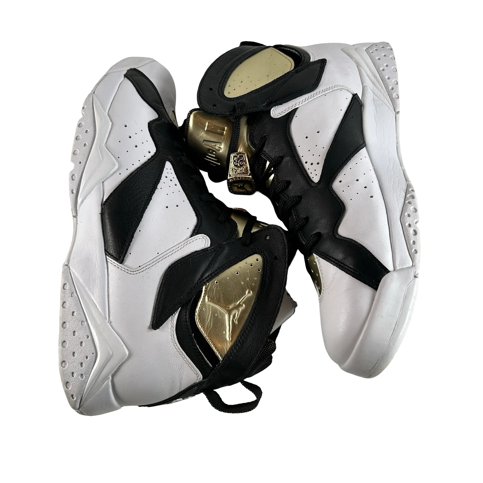 725093 140 Jordan 7 Retro Championship Pack Champagne [USED] - 13 M (Used2) - Image 4