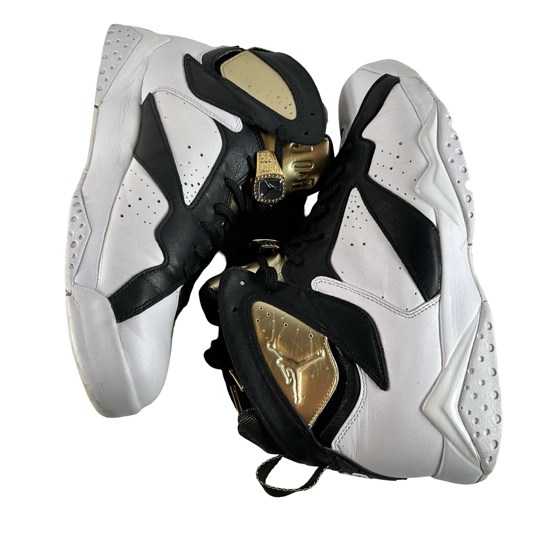 725093 140 Jordan 7 Retro Championship Pack Champagne [USED] - 13 M (Used2) - Image 5