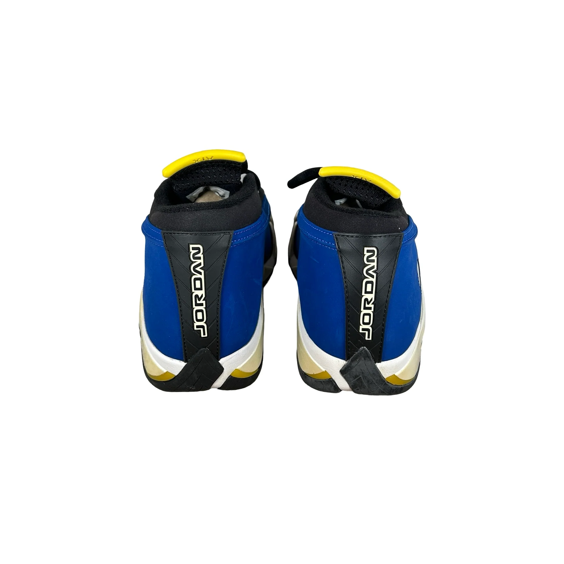 807511 405 Jordan 14 Retro Low Laney (2015) - 10 M (Yellowing) - Image 3