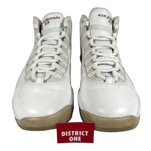 819955 100 Jordan 10 Retro Drake OVO White [USED] - 8 M (Used) (Missing Insoles) - Image 2