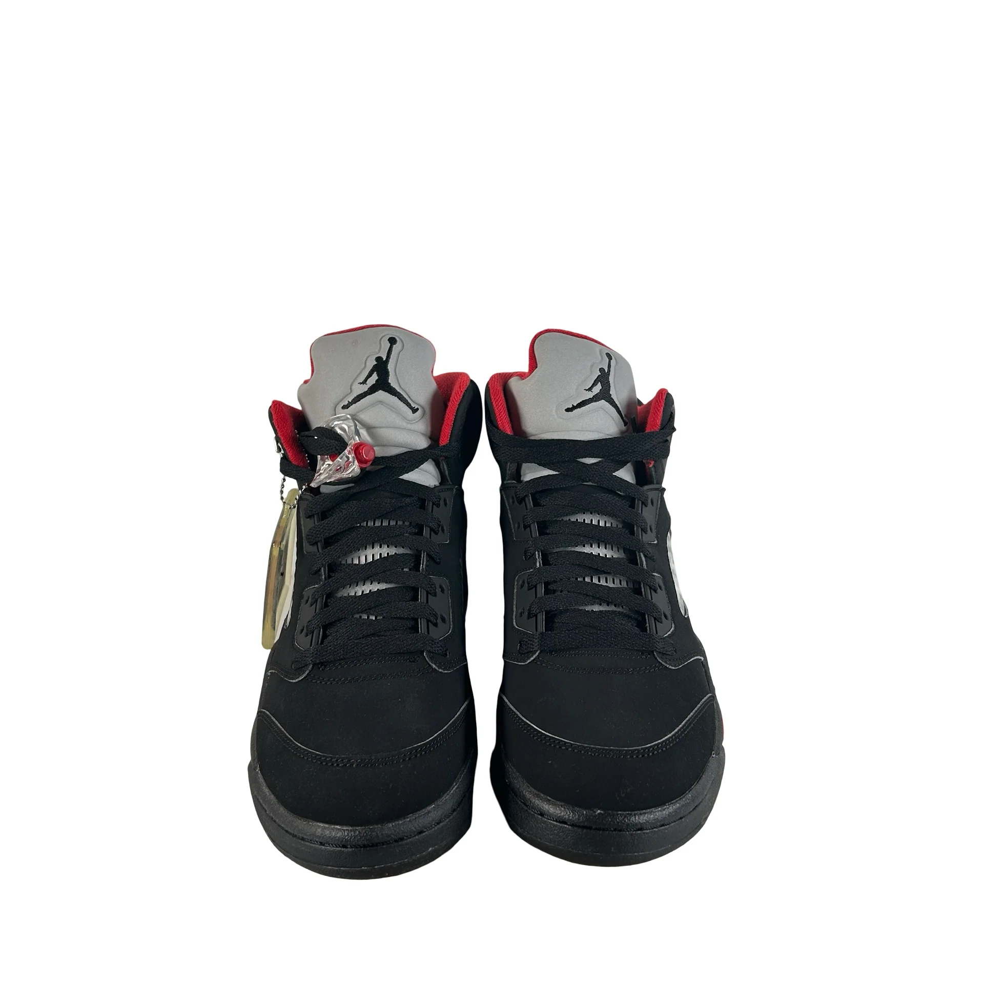 824371 001 Jordan 5 Retro Supreme Black [CONDITIONAL] - 8.5 M (Yellowing Soles) - Image 2