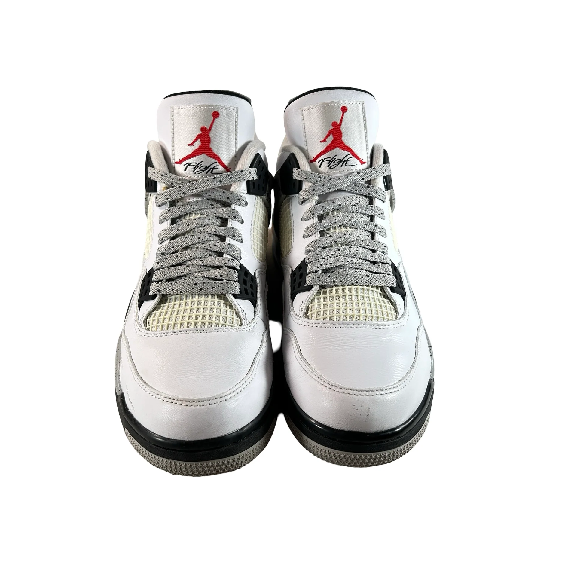 840606 192 Jordan 4 White Cement [USED] - 11 M (Used2) (Replace Box2) - Image 2
