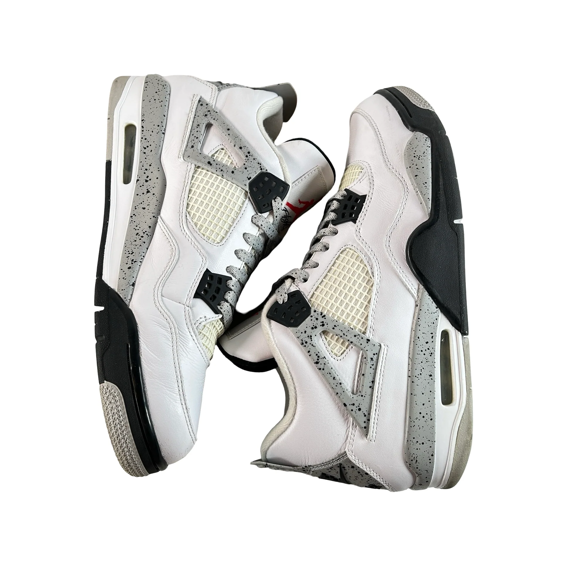 840606 192 Jordan 4 White Cement [USED] - 11 M (Used2) (Replace Box2) - Image 4
