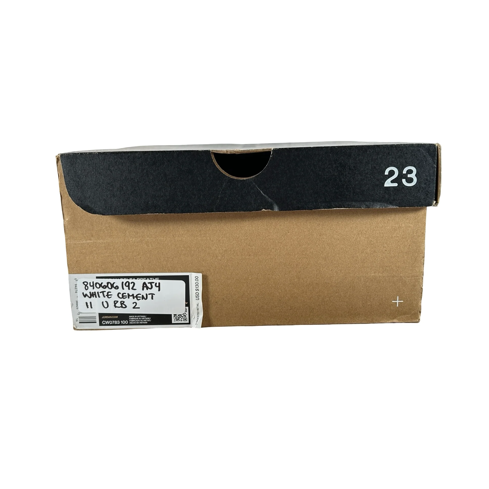 840606 192 Jordan 4 White Cement [USED] - 11 M (Used2) (Replace Box2) - Image 7