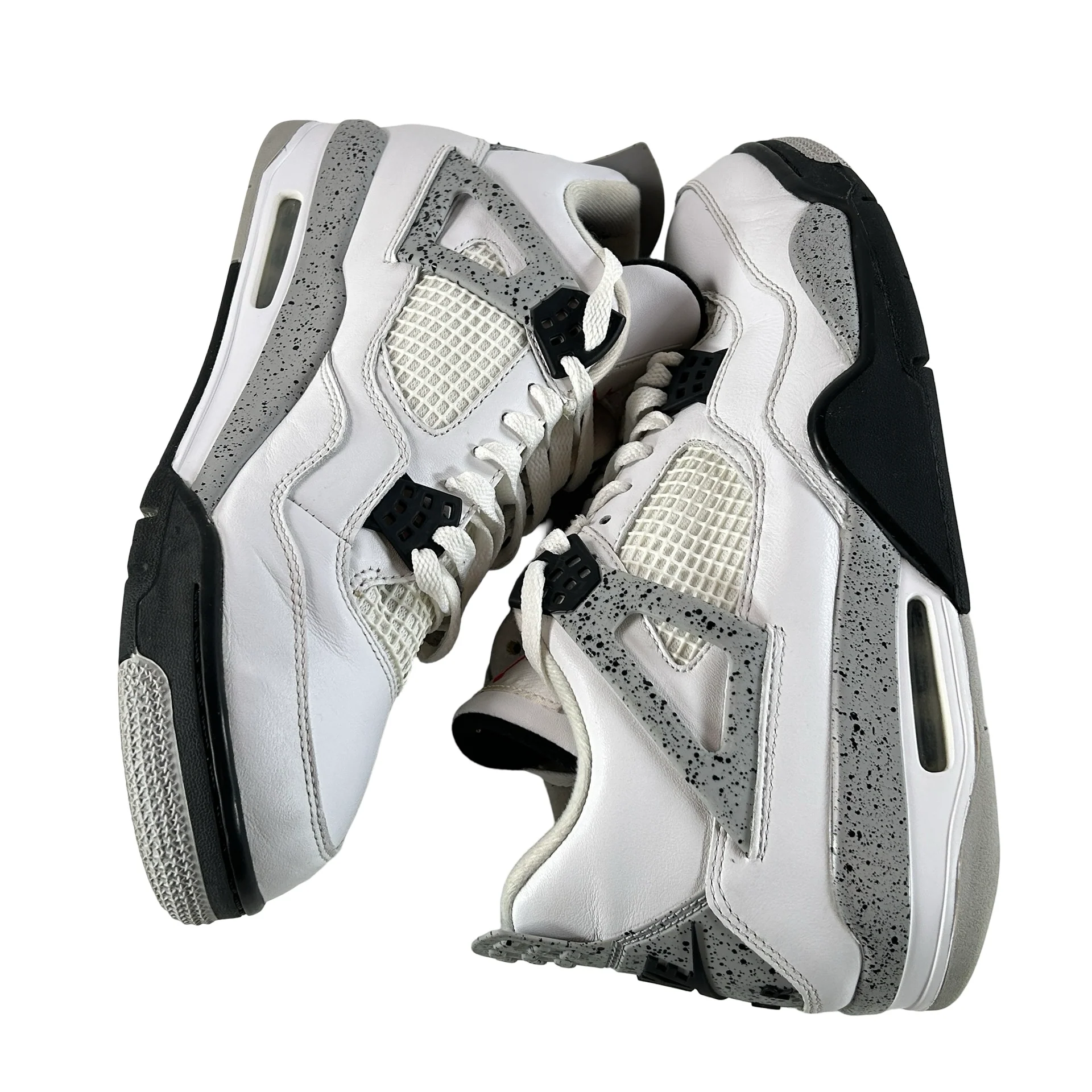 840606 192 Jordan 4 White Cement [USED] - 12 M (Used) - Image 5