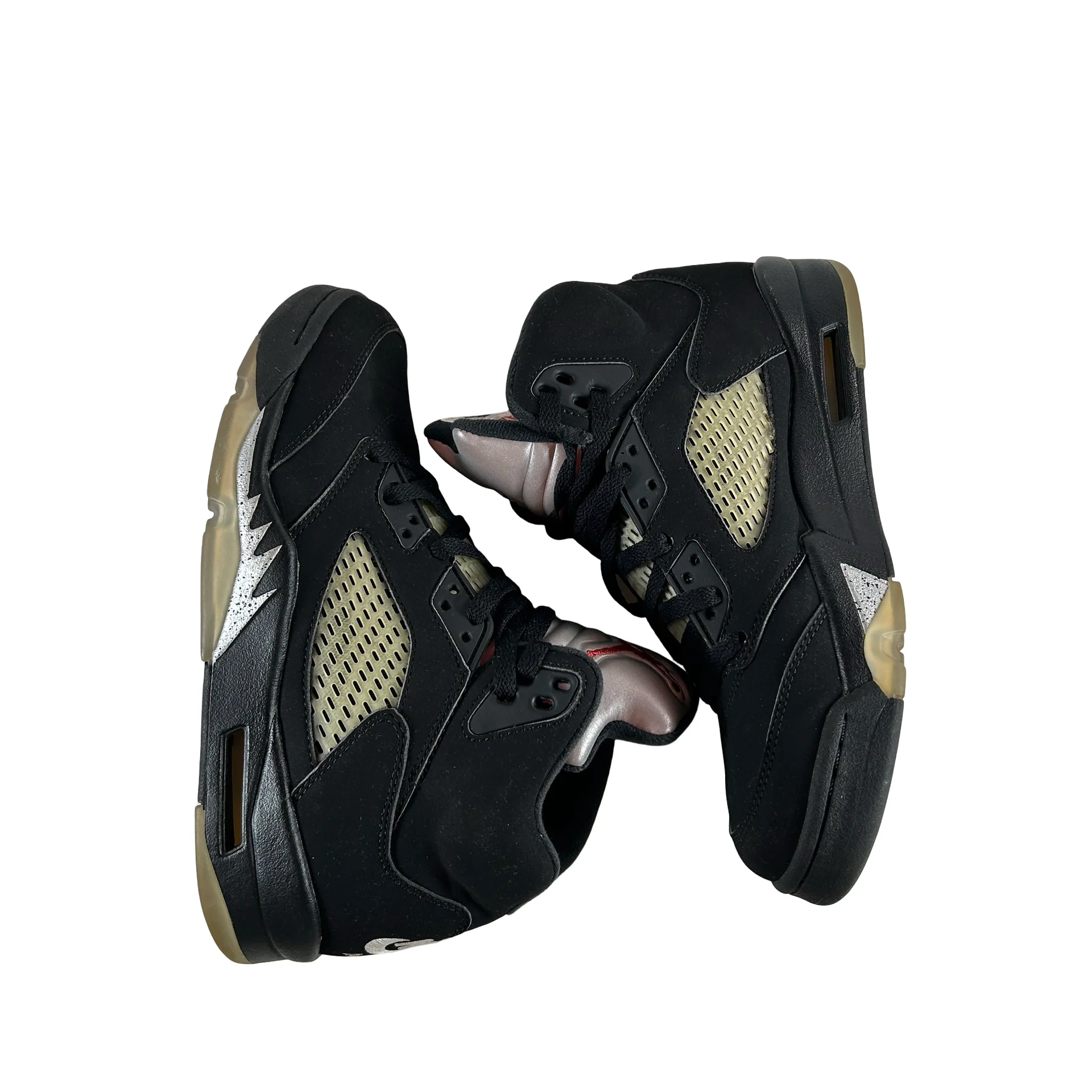 845035 003 Jordan 5 Retro Black Metallic (2016) [USED] - 7.5 M (Used3) (No Box3) - Image 4