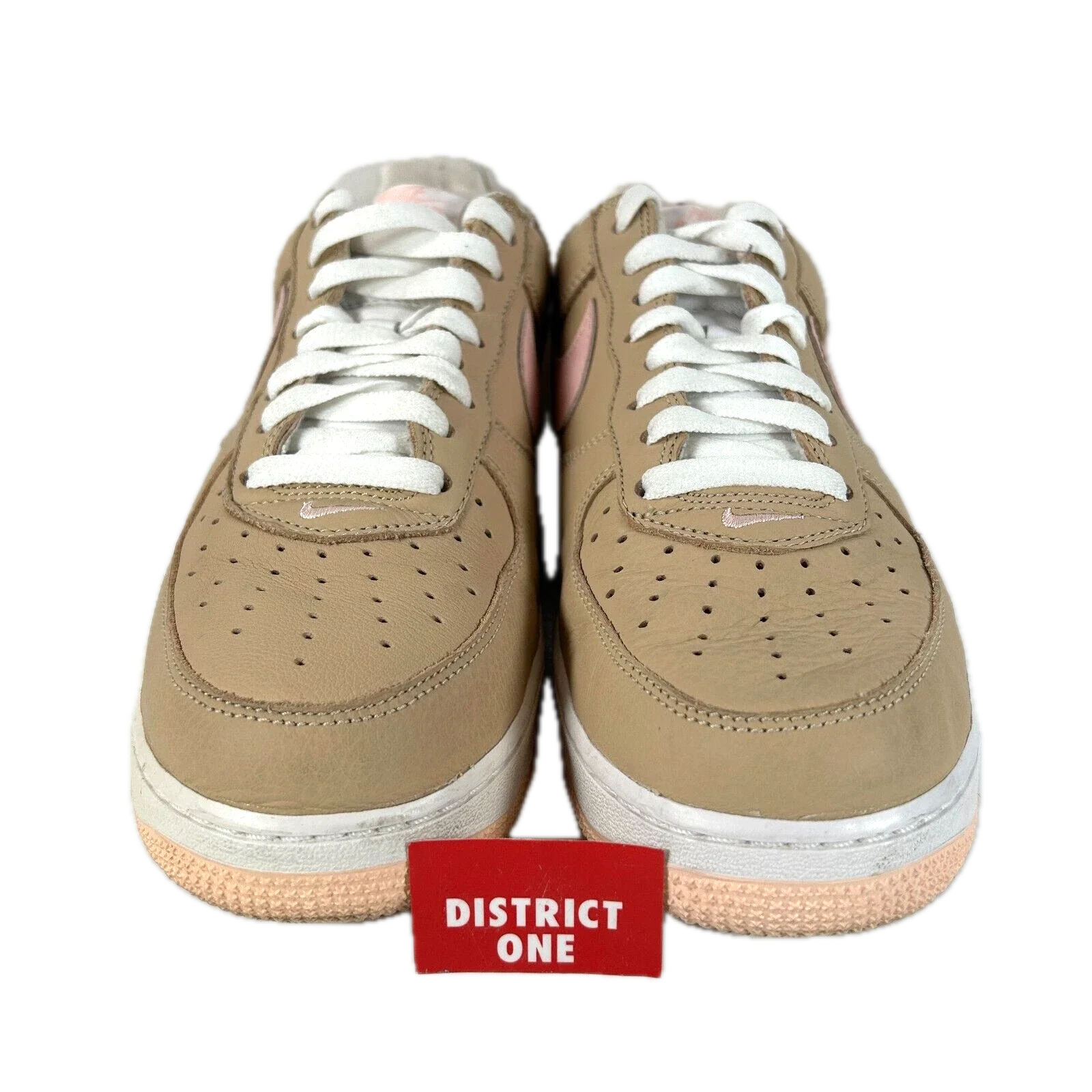 845053 201 Nike Air Force 1 Low Linen (2016/2024) [USED] - 8 M (Used) (No Box) - Image 2