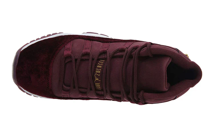 852625 650 Air Jordan 11 Retro Heiress Night Maroon (GS) - Image 3