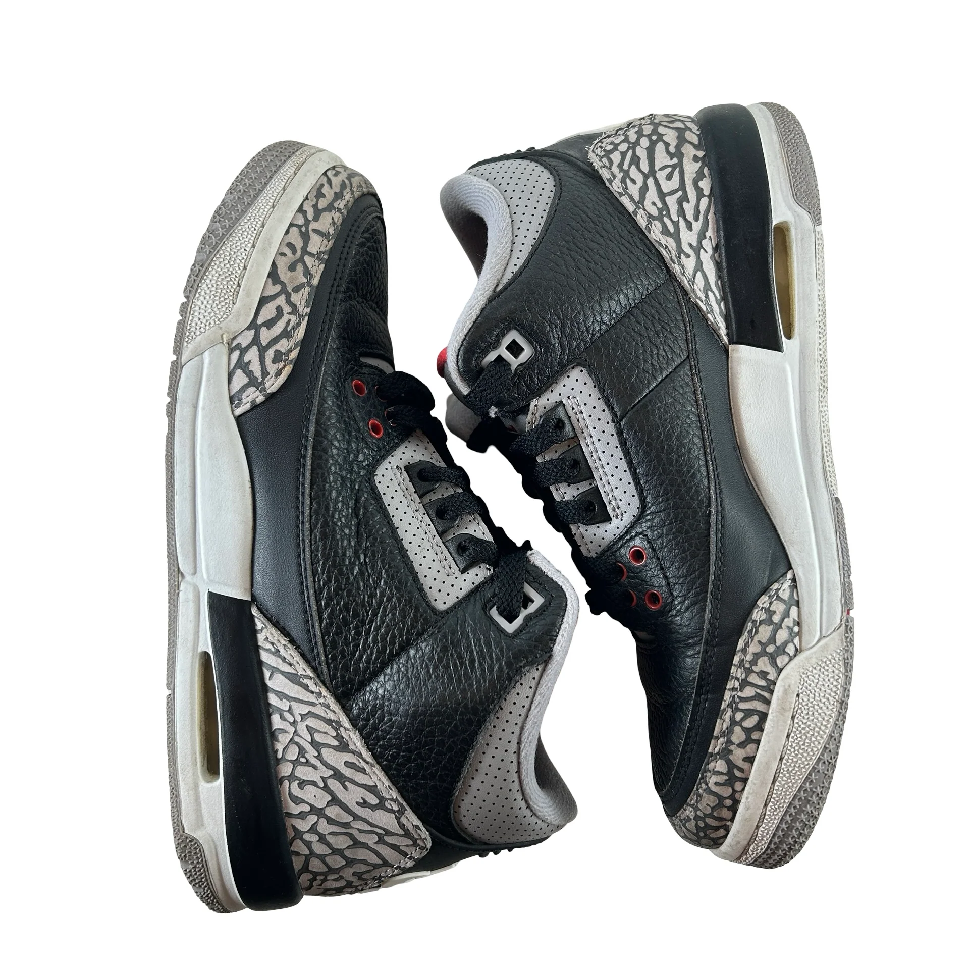 854261 001 Jordan 3 Black Cement GS [USED] - 6 Y (Used2) - Image 4