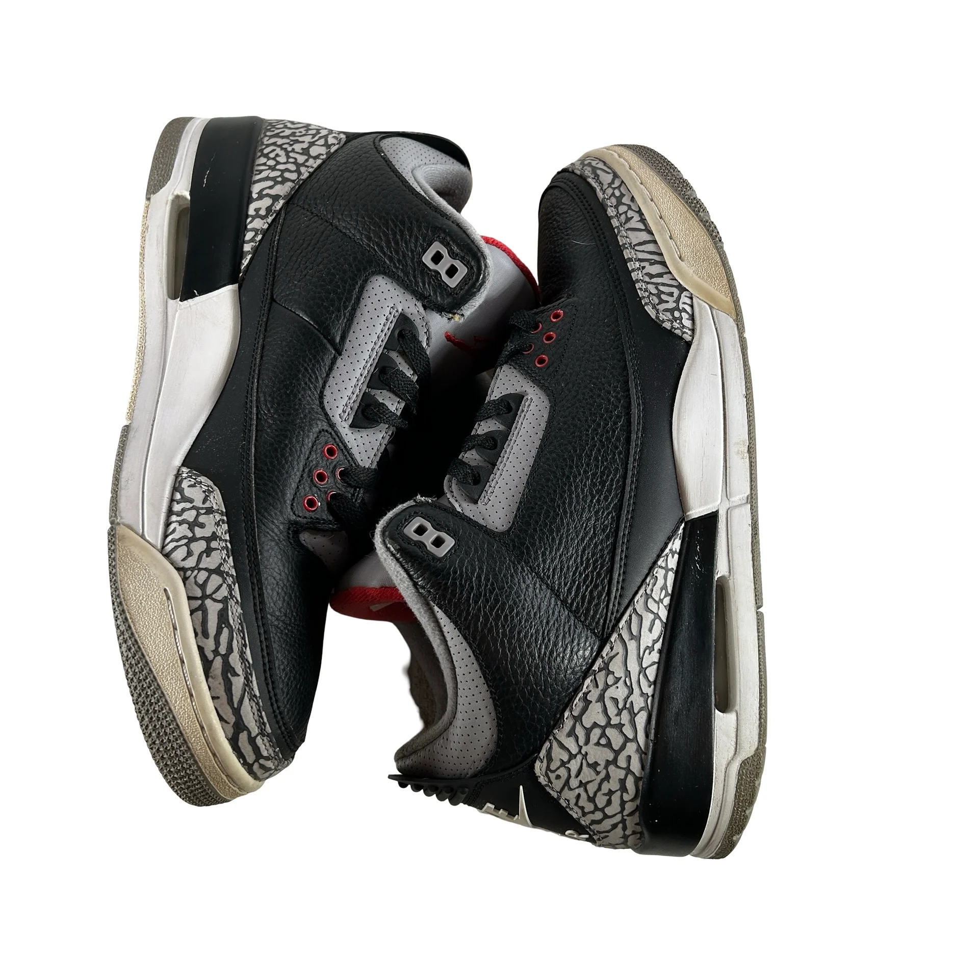 854262 001 Jordan 3 Black Cement 2018 [USED] - 12 M (Used6) - Image 4