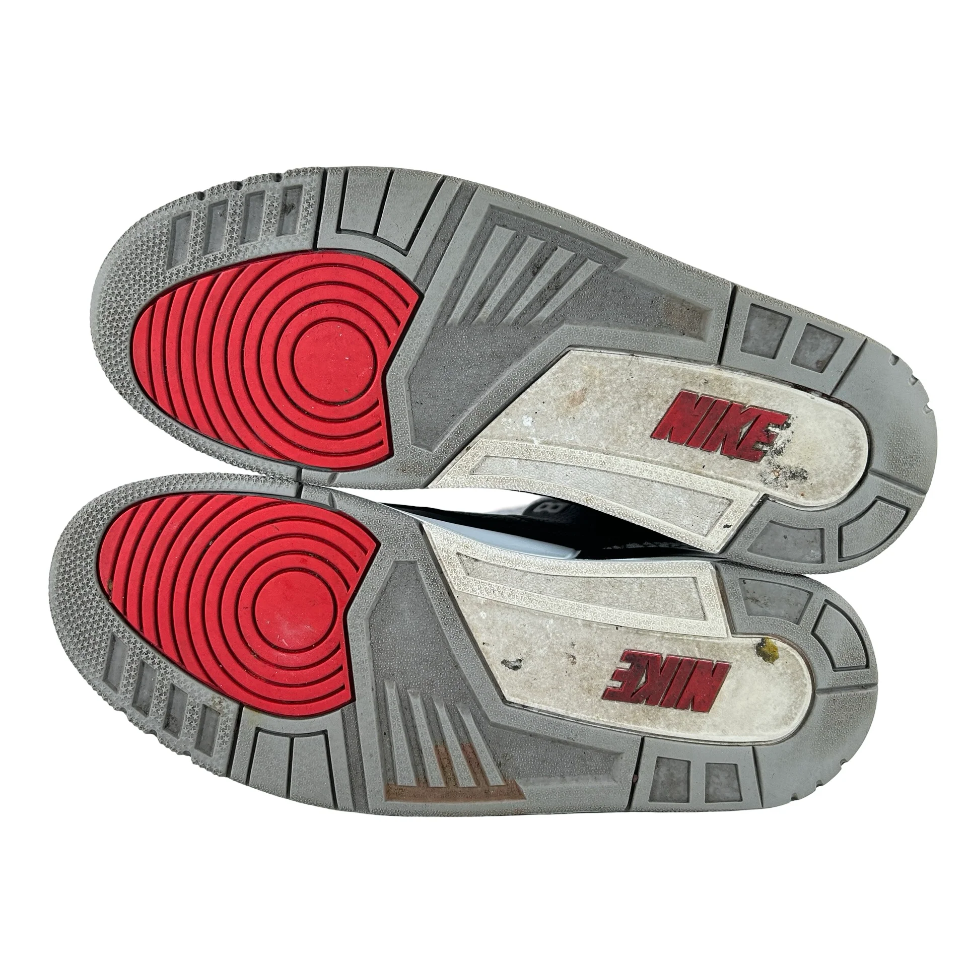 854262 001 Jordan 3 Black Cement 2018 [USED] - 13 M (Used2) - Image 6