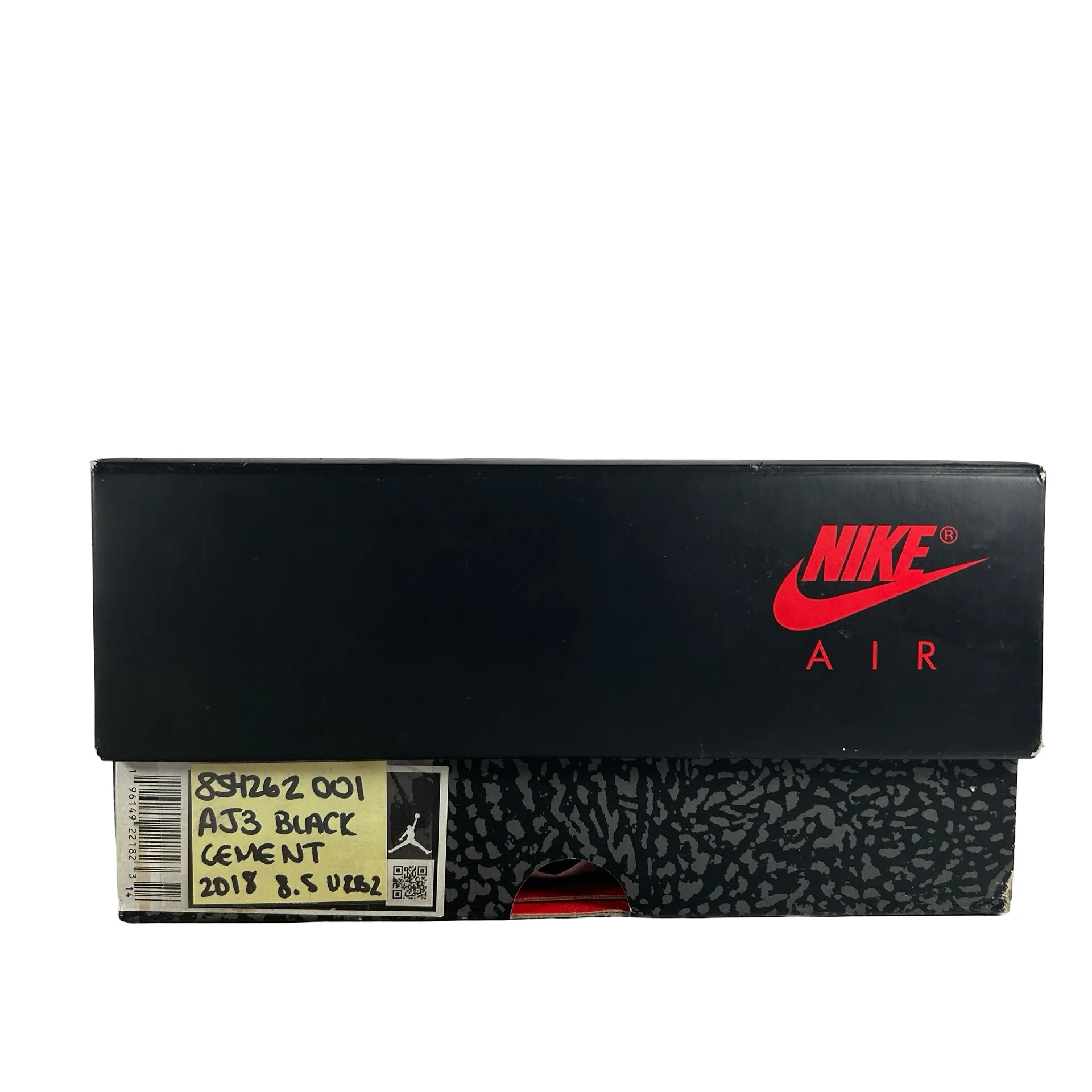 854262 001 Jordan 3 Black Cement 2018 [USED] - 8.5 M (Used2) (Replace Box2) - Image 7