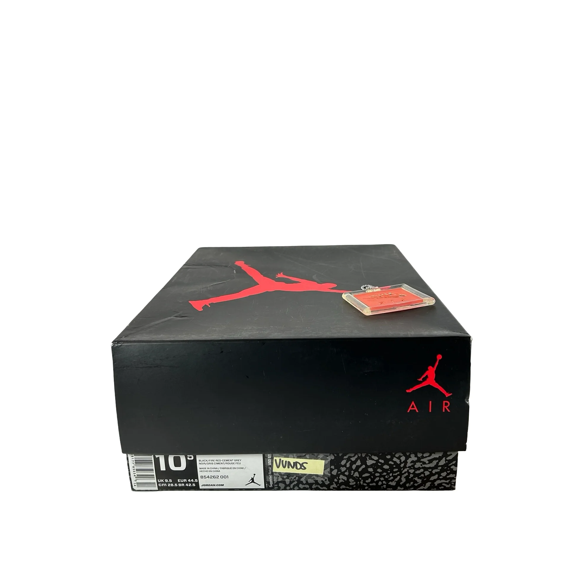 854262 001 Jordan 3 Retro Black Cement (2018) [USED] - 10.5 M (VVNDS) - Image 7