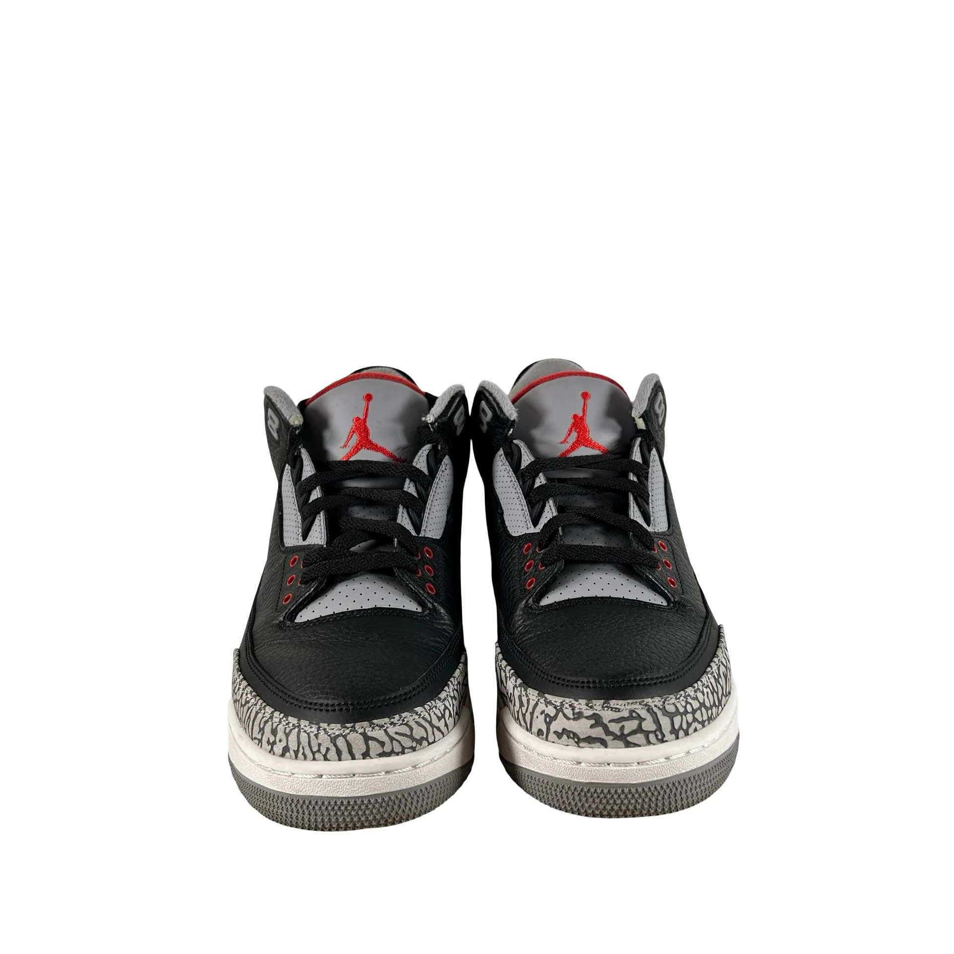 854262 001 Jordan 3 Retro Black Cement (2018) [USED] - 9.5 M (Used9) - Image 2