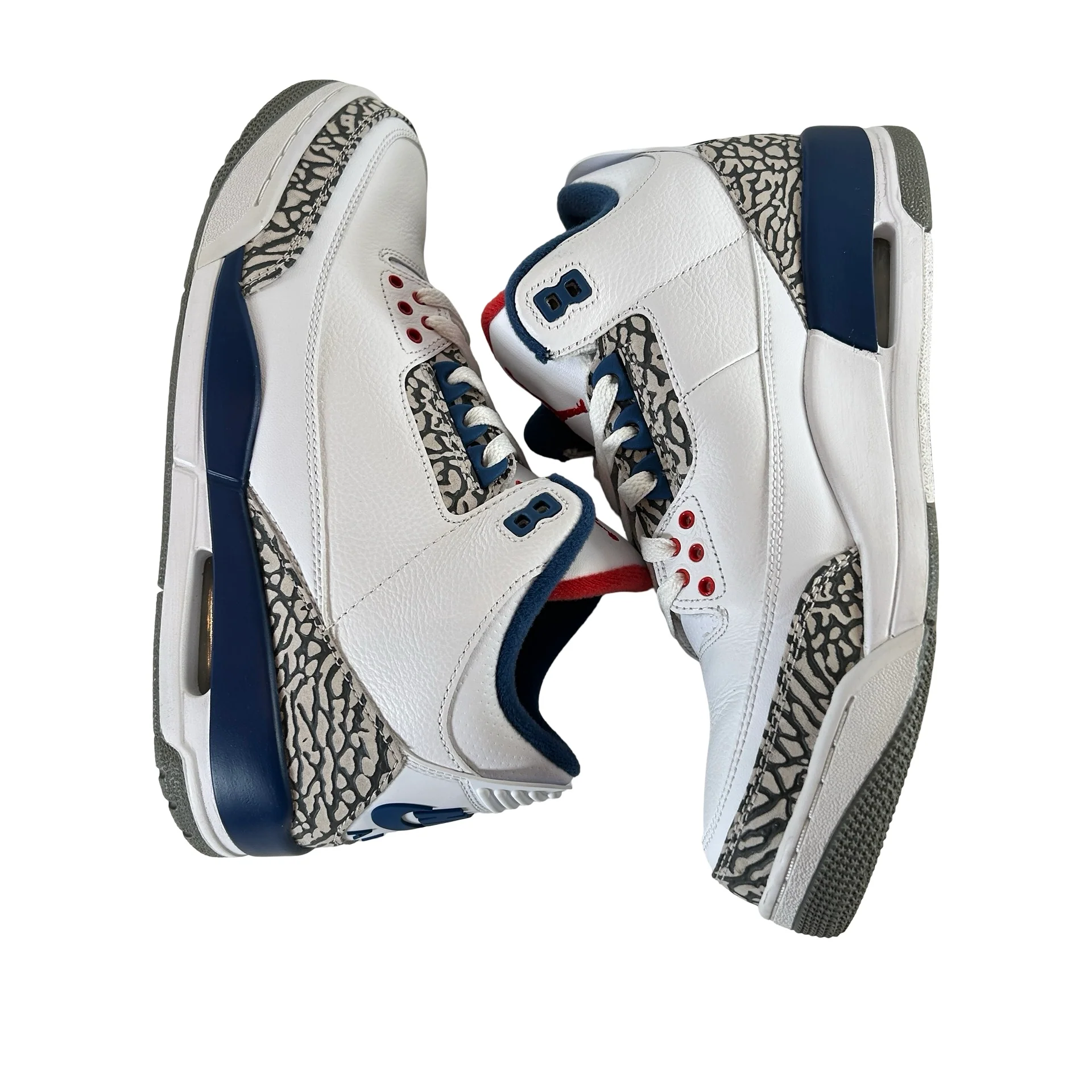 854262 106 Jordan 3 Retro True Blue (2016) - 9.5 M (Used4) - Image 4
