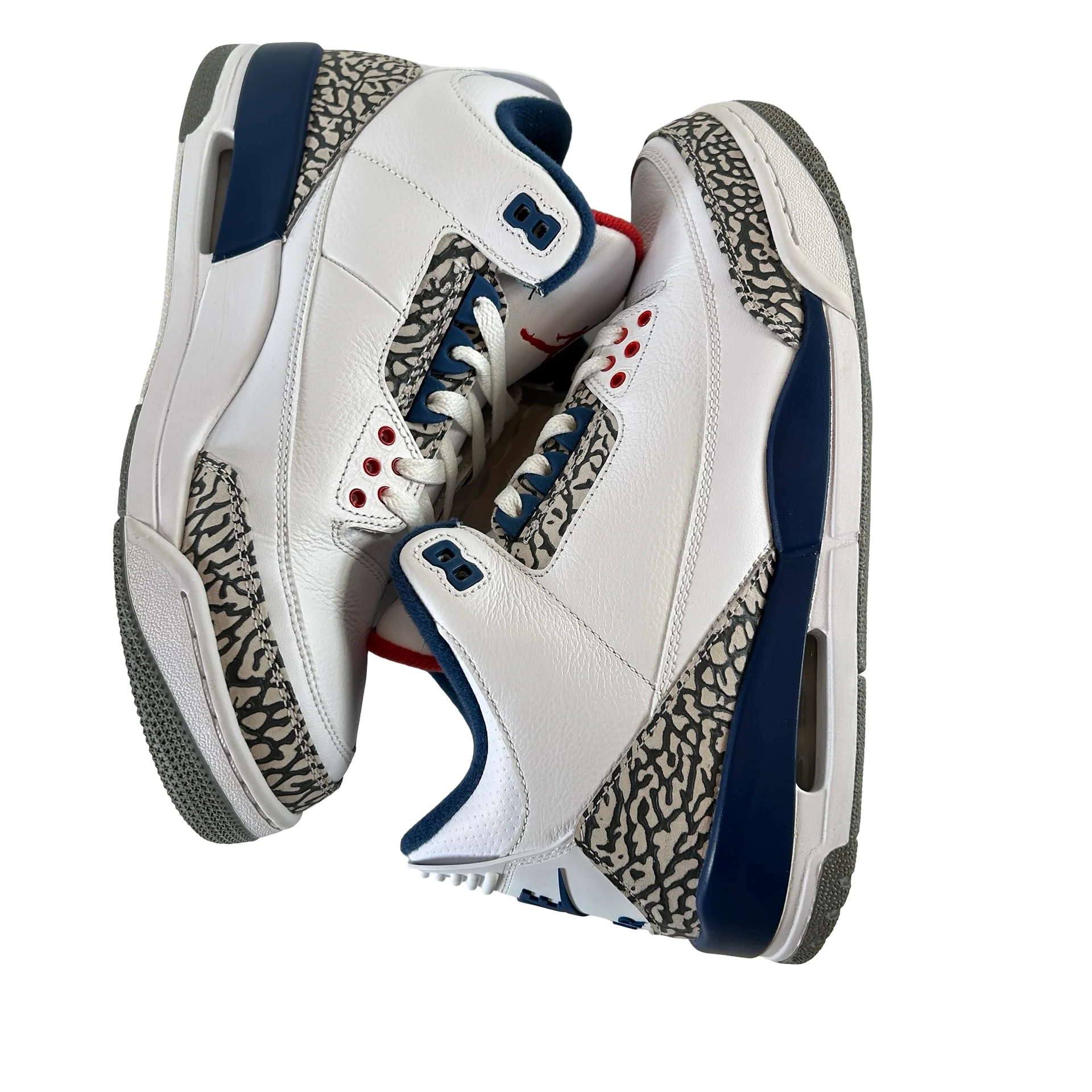 854262 106 Jordan 3 Retro True Blue (2016) - 9.5 M (Used4) - Image 5