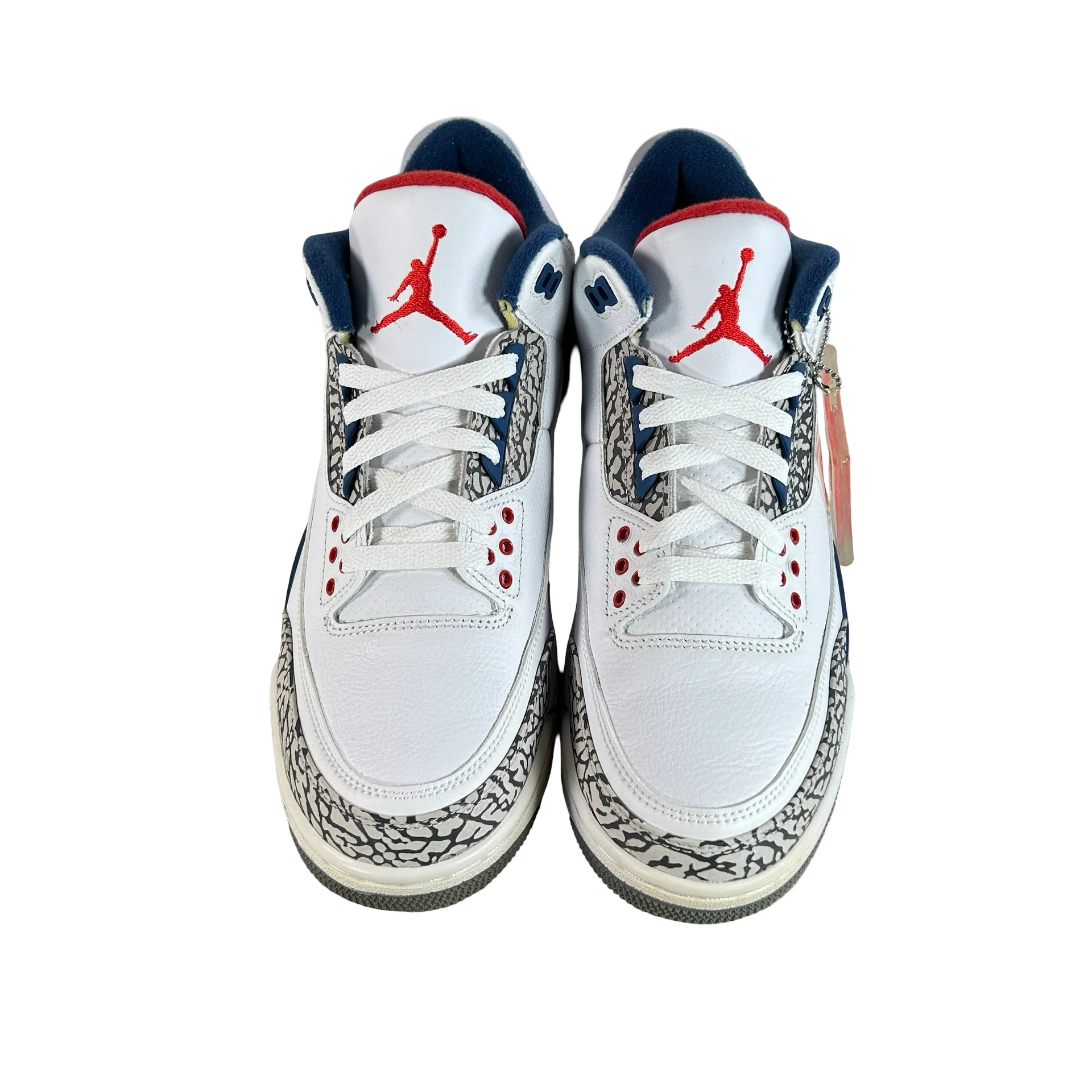 854262 106 Jordan 3 Retro True Blue (2016) - 9 M (Yellowing) (No Box) - Image 2