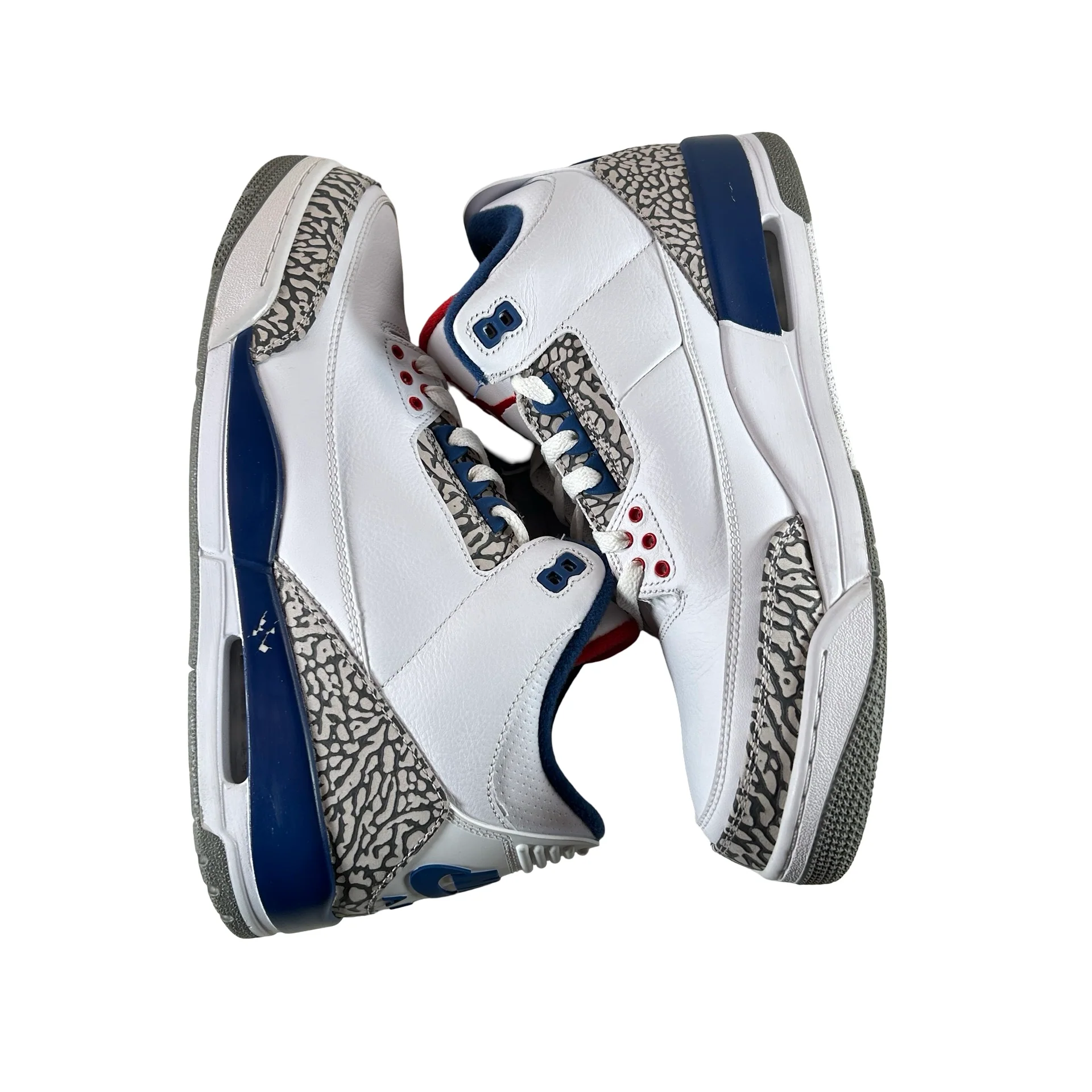 854262 106 Jordan 3 Retro True Blue (2016) [USED] - 12 M (Used2) - Image 4