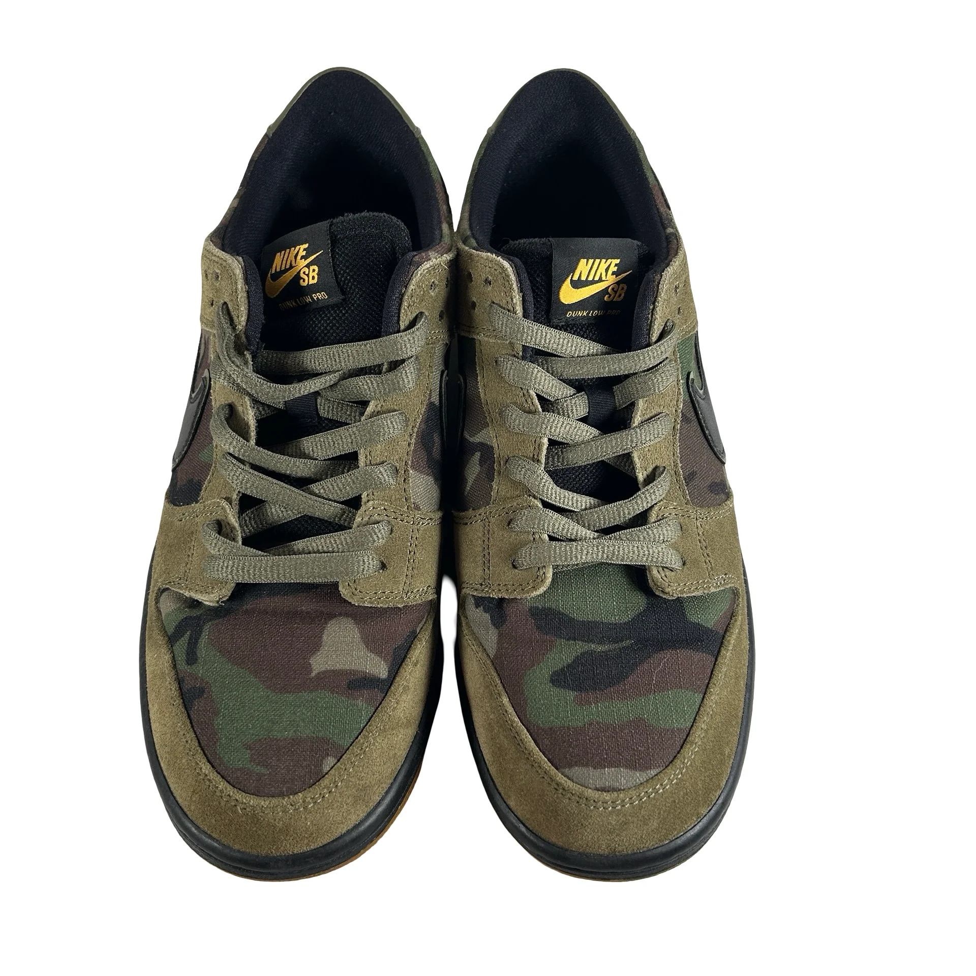 854866 209 Nike SB Dunk Low Skate Camo [USED] - 11 M (Used) (No Box) - Image 2
