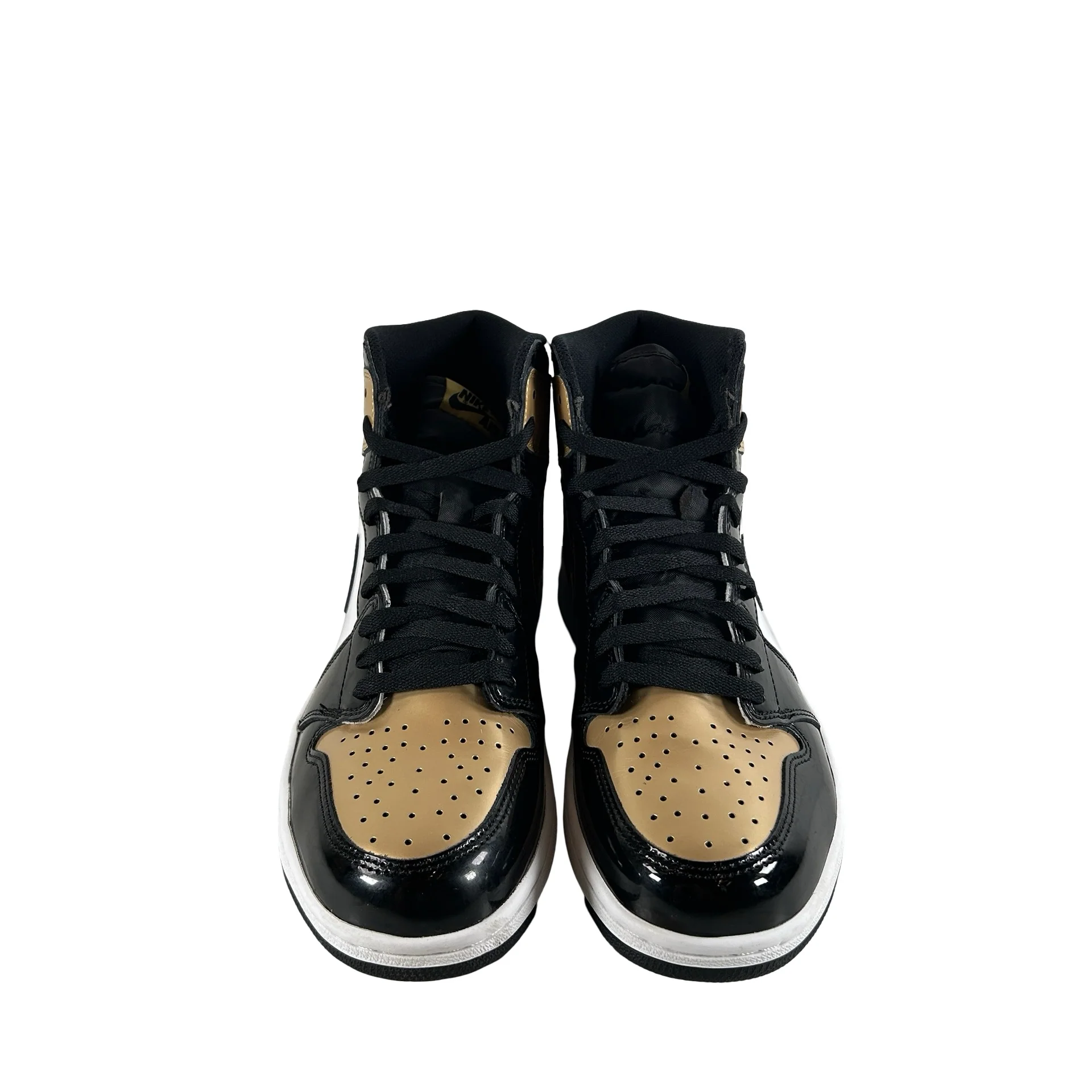 861428 007 Jordan 1 Retro High NRG Patent Gold Toe [USED] - 11 M (Used4) - Image 2