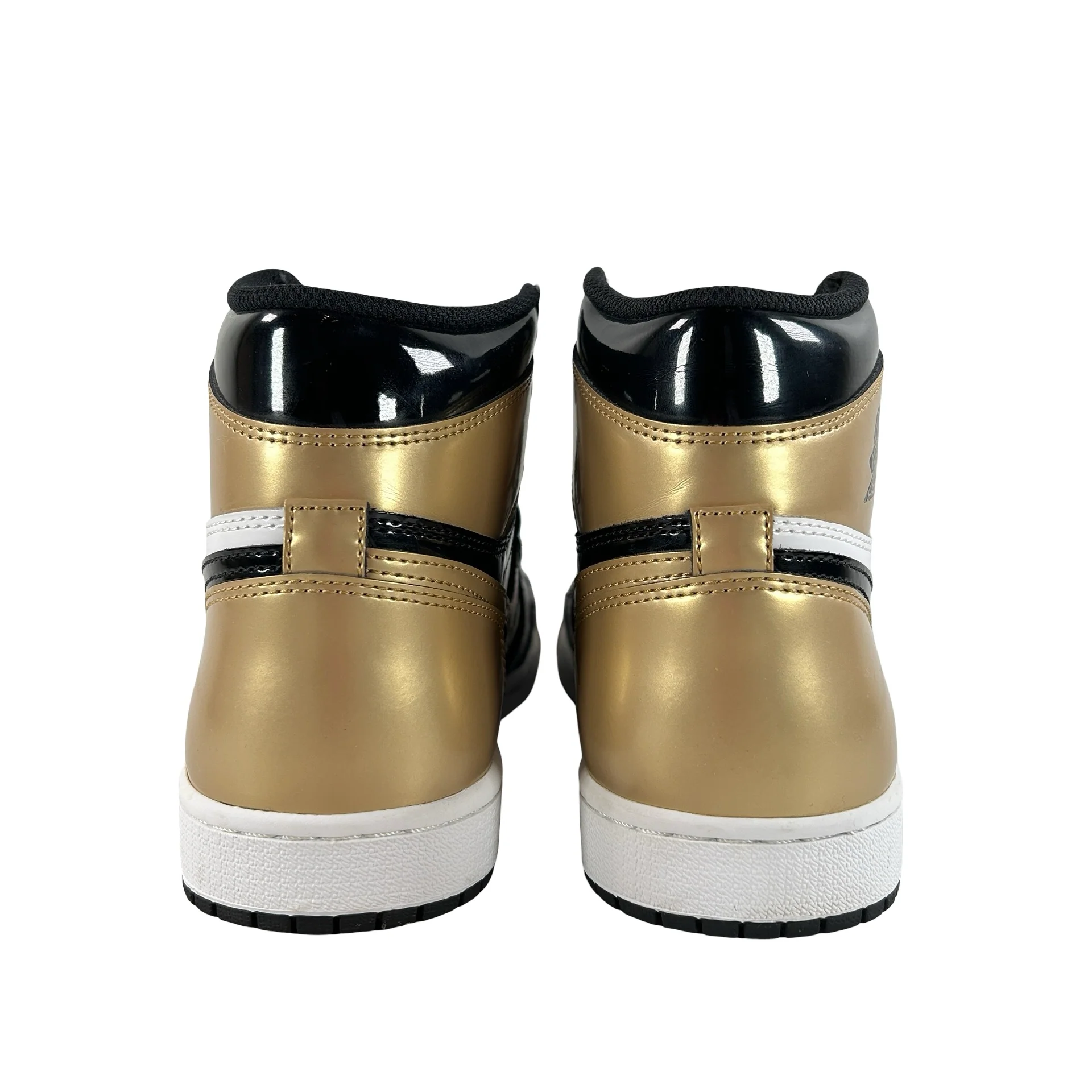861428 007 Jordan 1 Retro High NRG Patent Gold Toe [USED] - 8 M (Used3) - Image 3