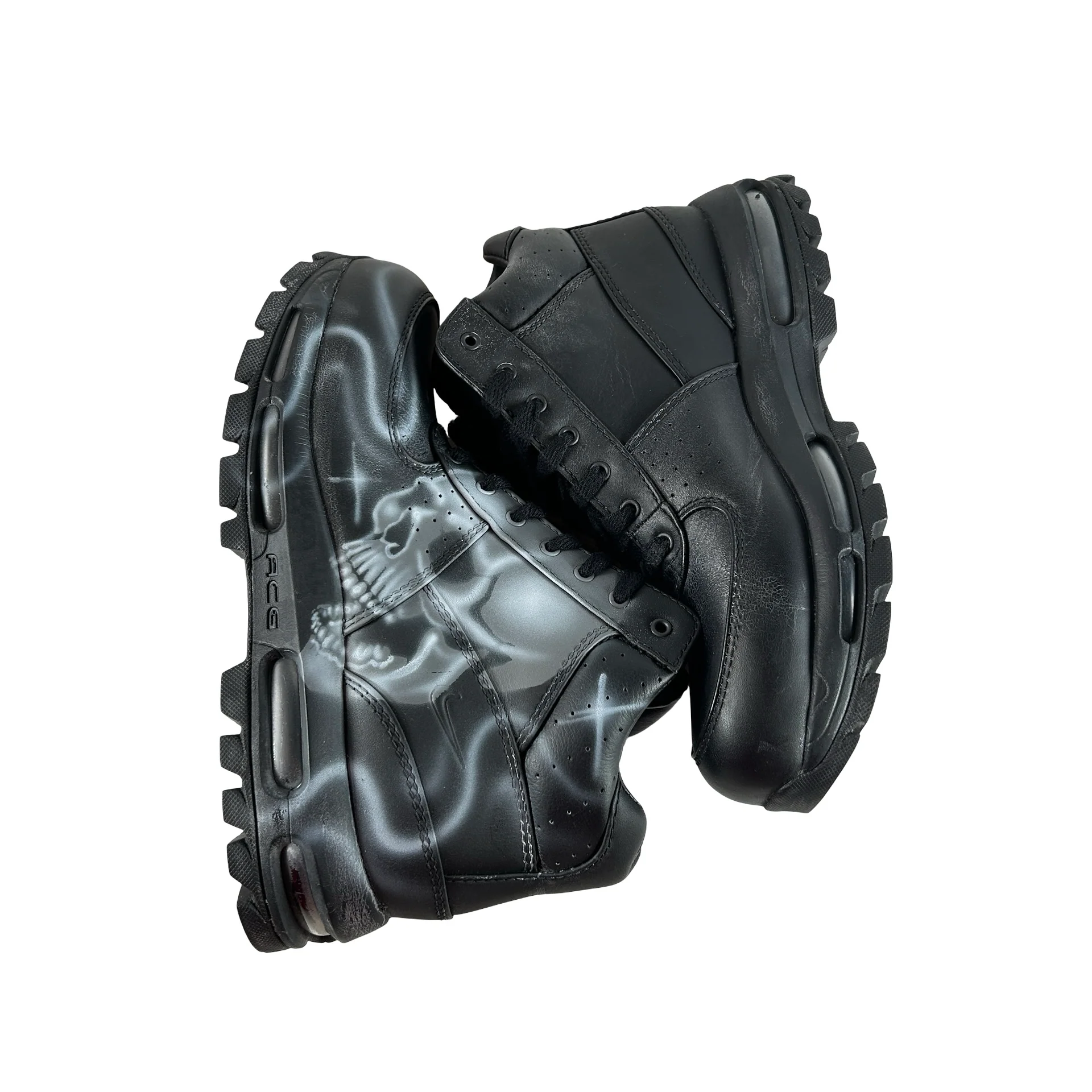 865031 009 Nike Air Max Goadome Black x STFU OG Black - 7.5 M - Image 4