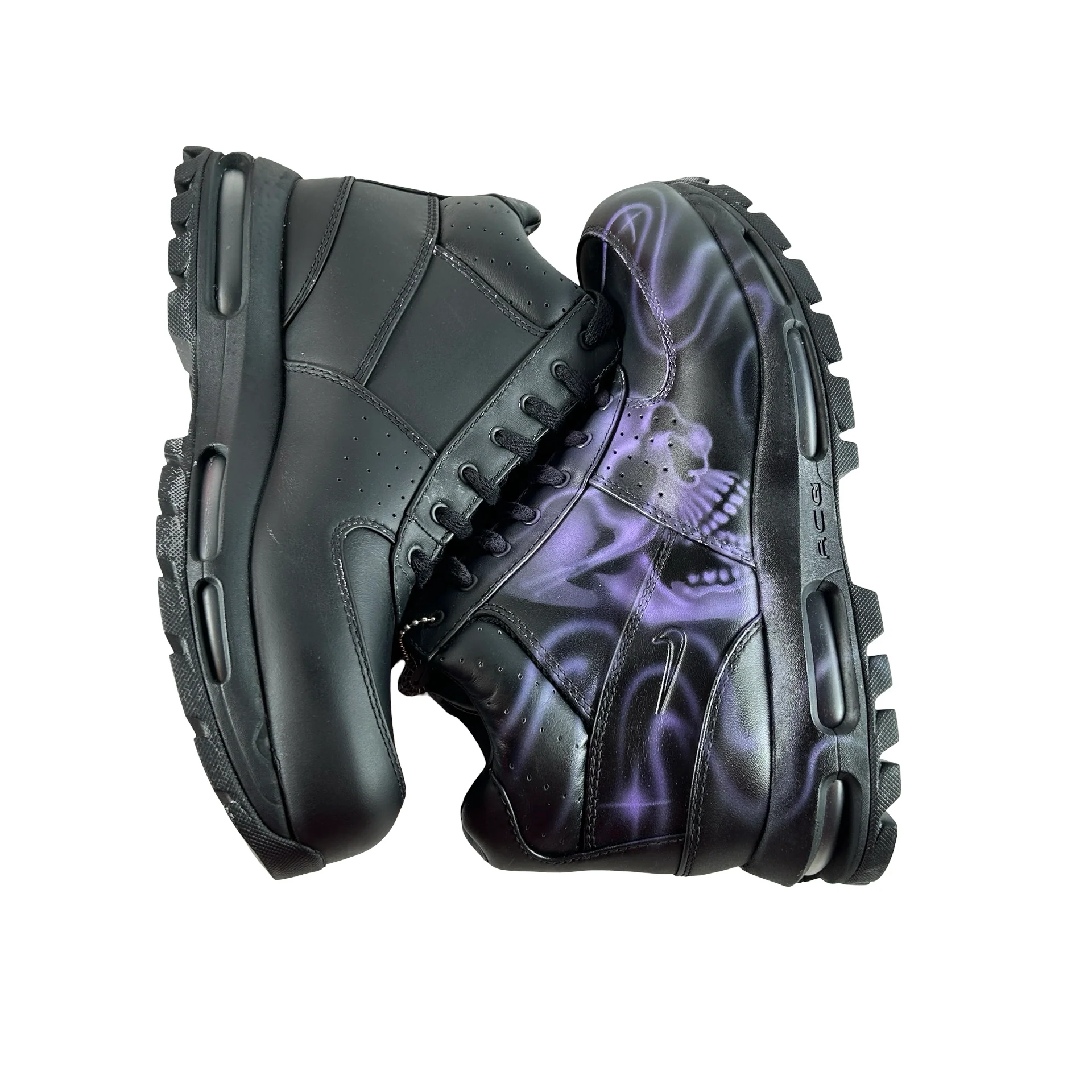 865031 009 Nike Air Max Goadome Black x STFU OG Purple - 9.5 M - Image 5