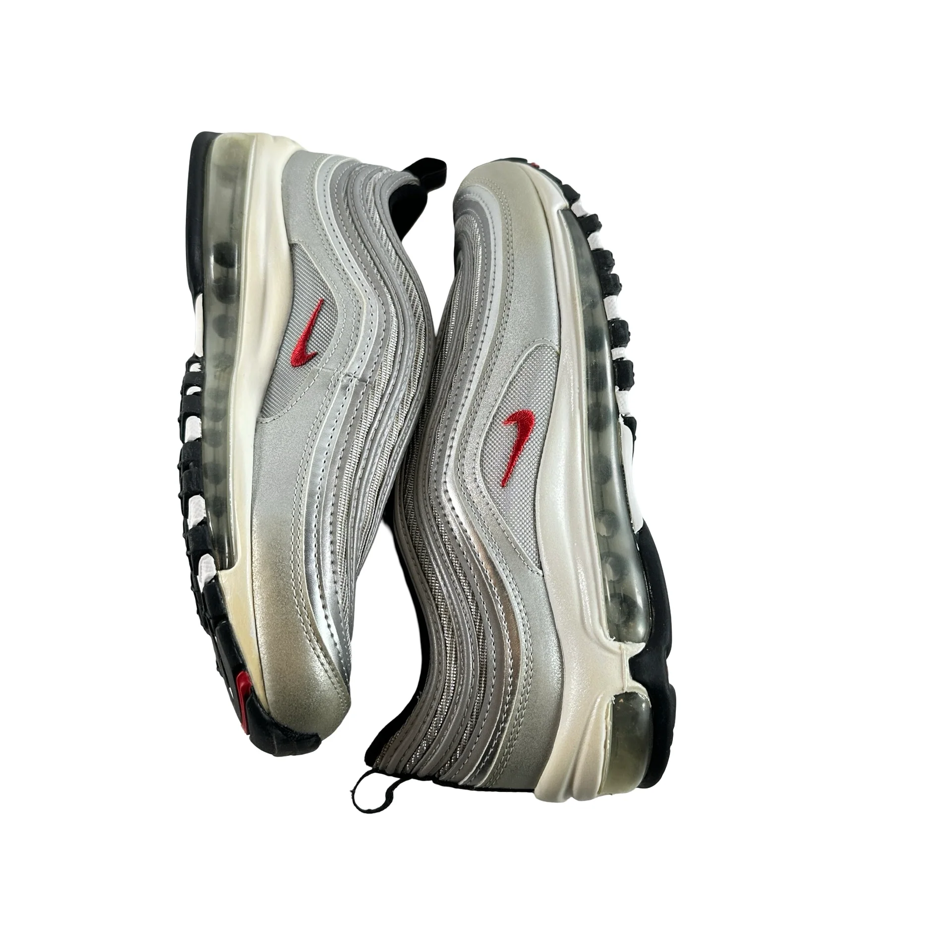 918890 001 Nike Air Max 97 Silver Bullet (2016/2017/2022) (GS) - 7 Y (Yellowing) - Image 5