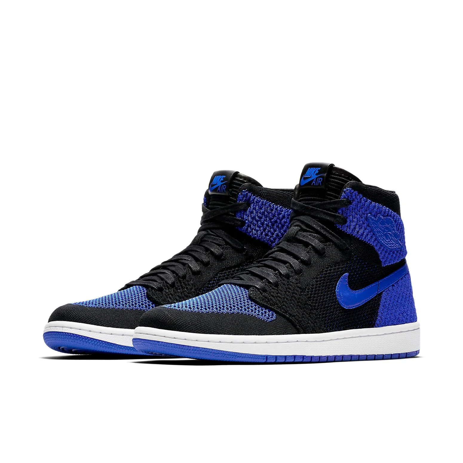 919704 006 Air Jordan 1 Retro High Flyknit Royal [NO BOX] - Image 3