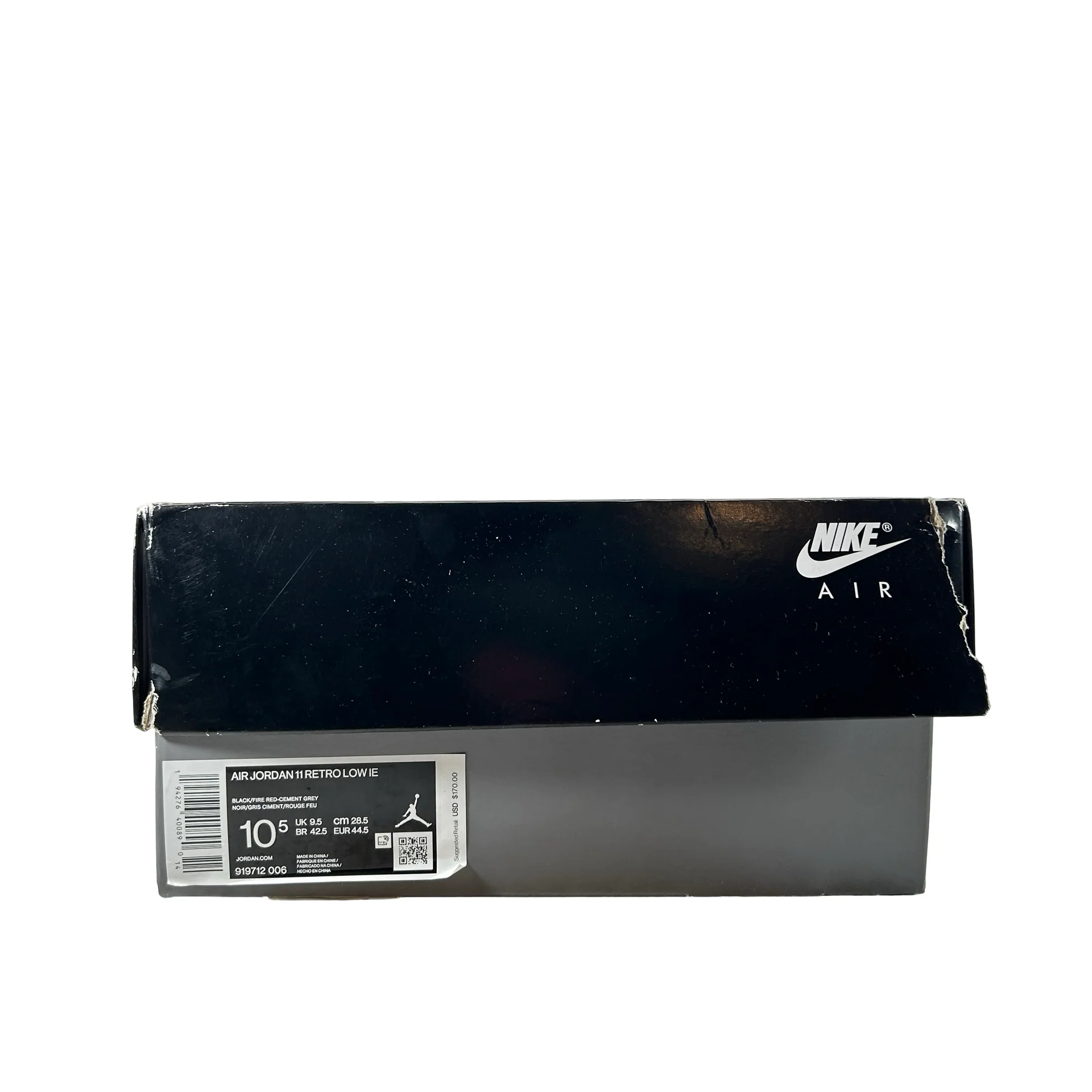 919712 006 Jordan 11 Retro Low IE Black Cement [USED] - 10.5 M (Used) - Image 7