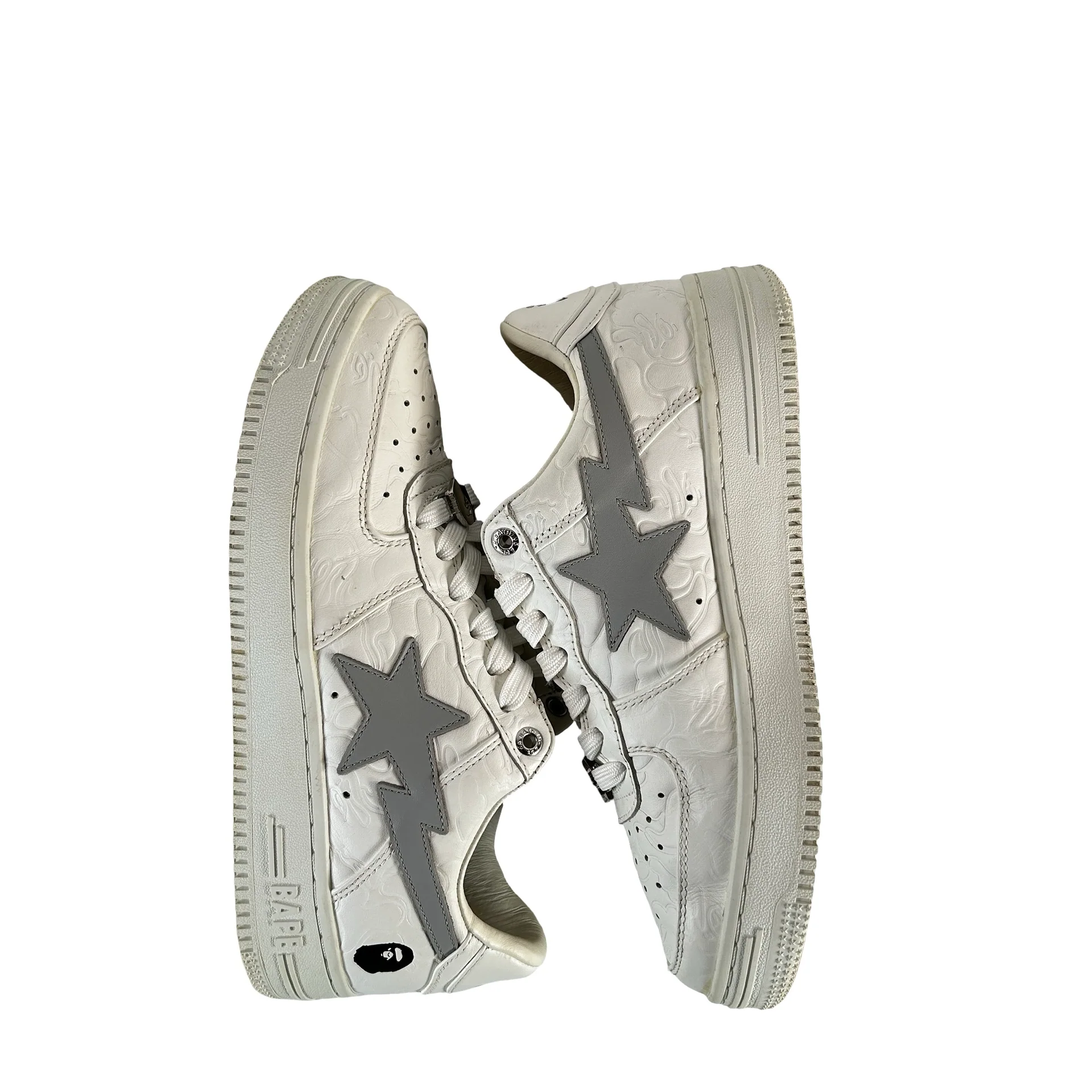 A Bathing Ape Bape Sta Low #3 Line Camo White [USED] - 7 M (Used) (Replace Box) - Image 4
