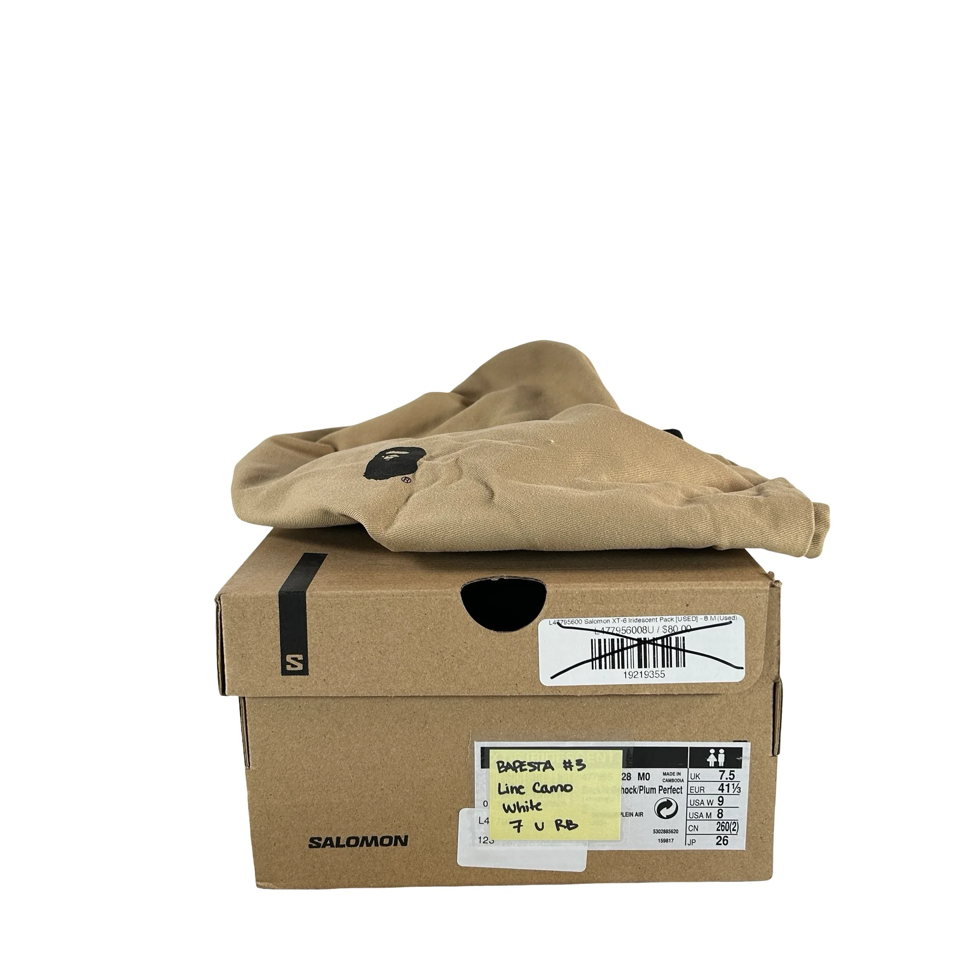A Bathing Ape Bape Sta Low #3 Line Camo White [USED] - 7 M (Used) (Replace Box) - Image 7