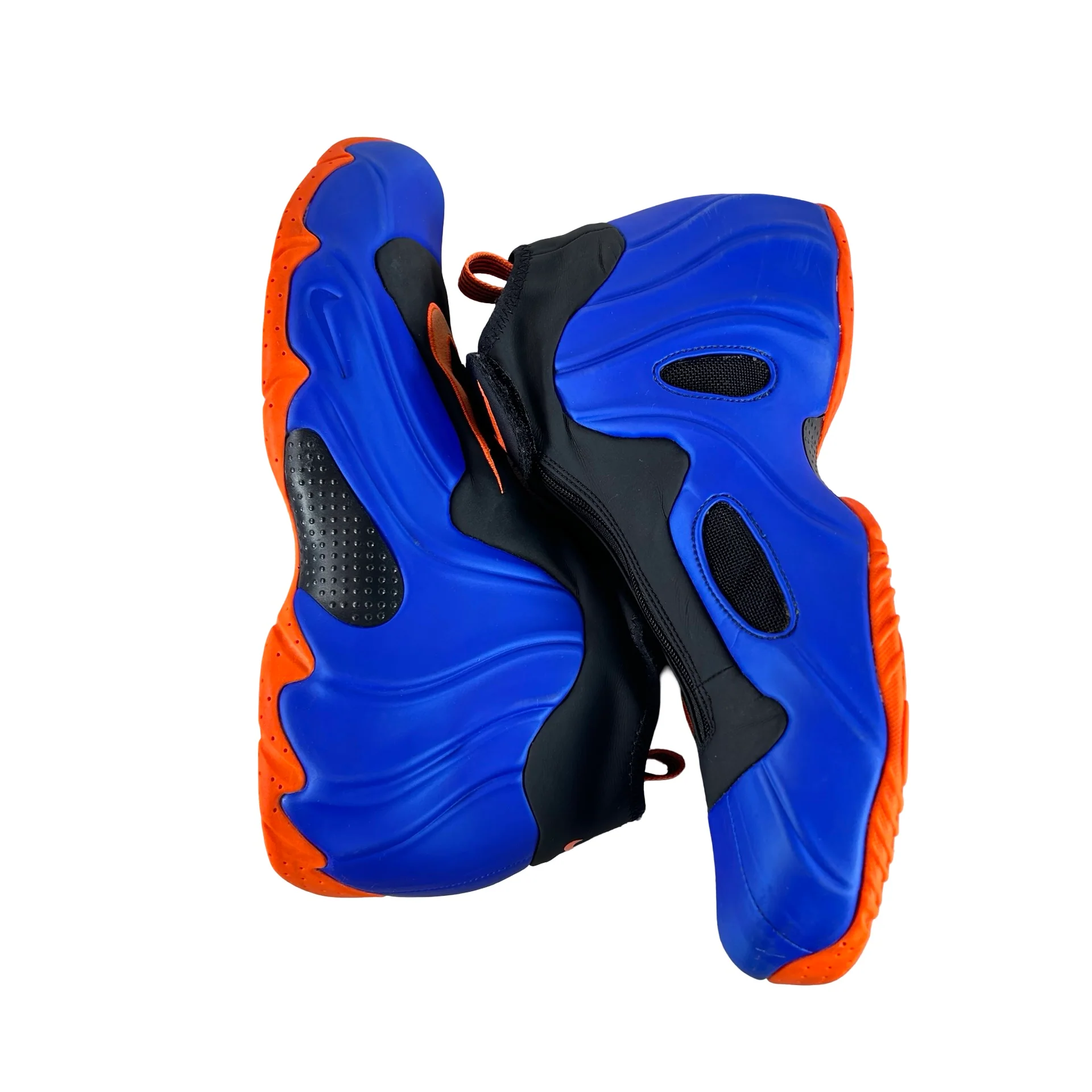 A09378 401 Nike Air Flightposite 1 Knicks Away [USED] - 10 M (Used) (No Box) - Image 4