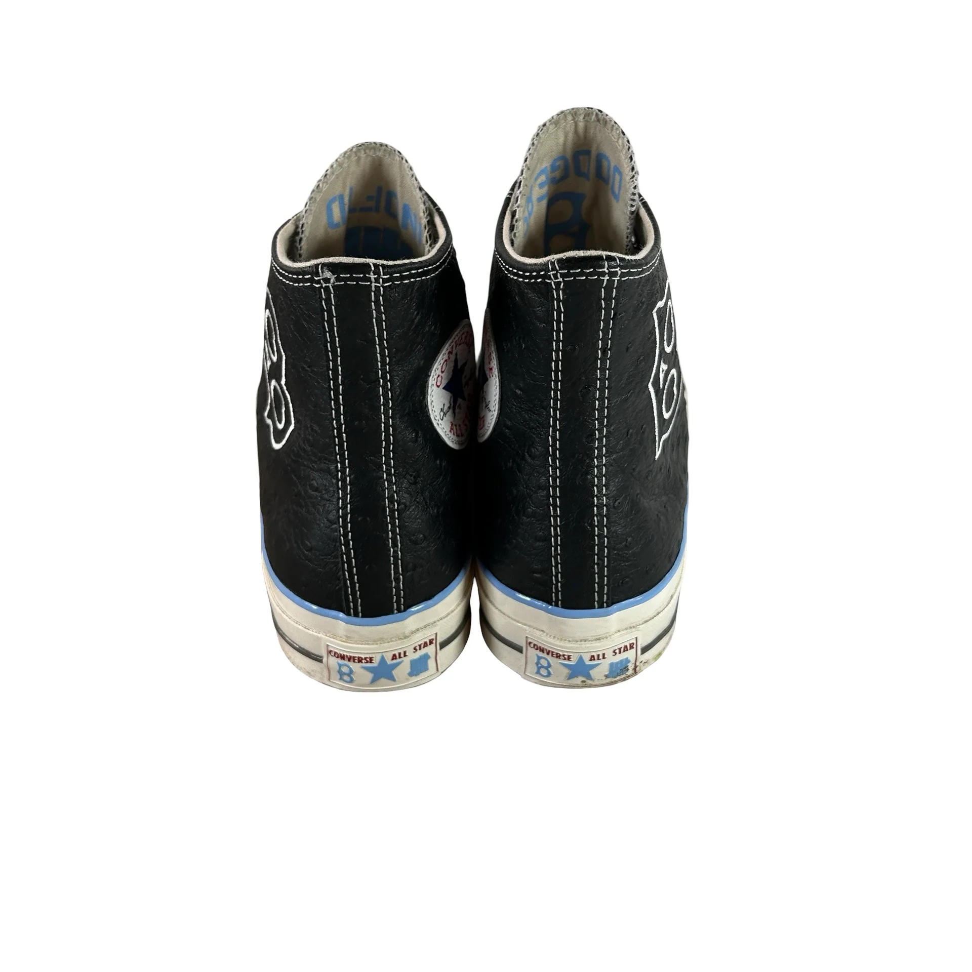 A21717C Converse Chuck Taylor All Star Hi Undefeated x Brooklyn Dodgers Ostrich [USED] - 9.5 M (Used) - Image 3