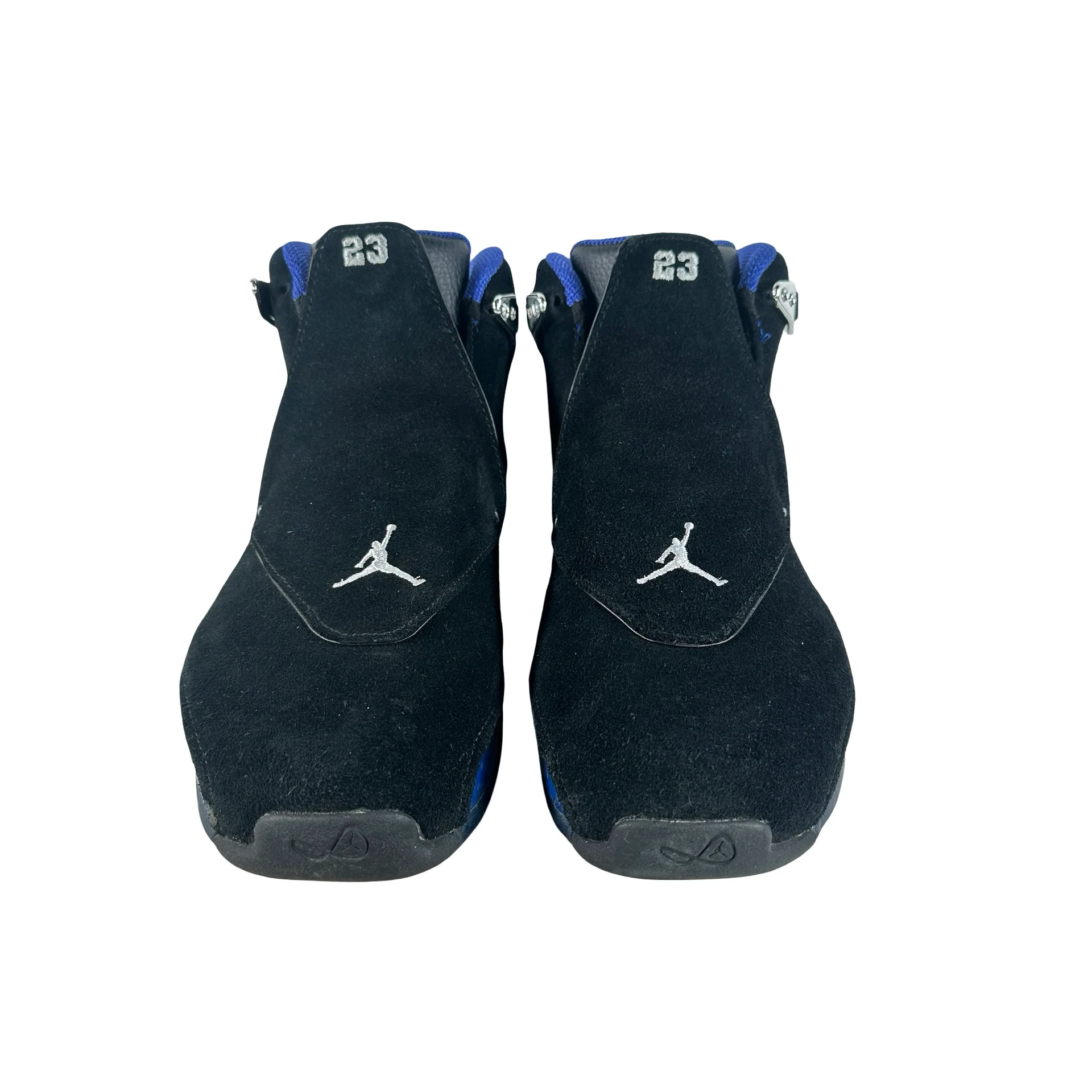 AA2494 007 Jordan 18 Retro Black Sport Royal (2018) [USED] - 10 M (Used) - Image 3