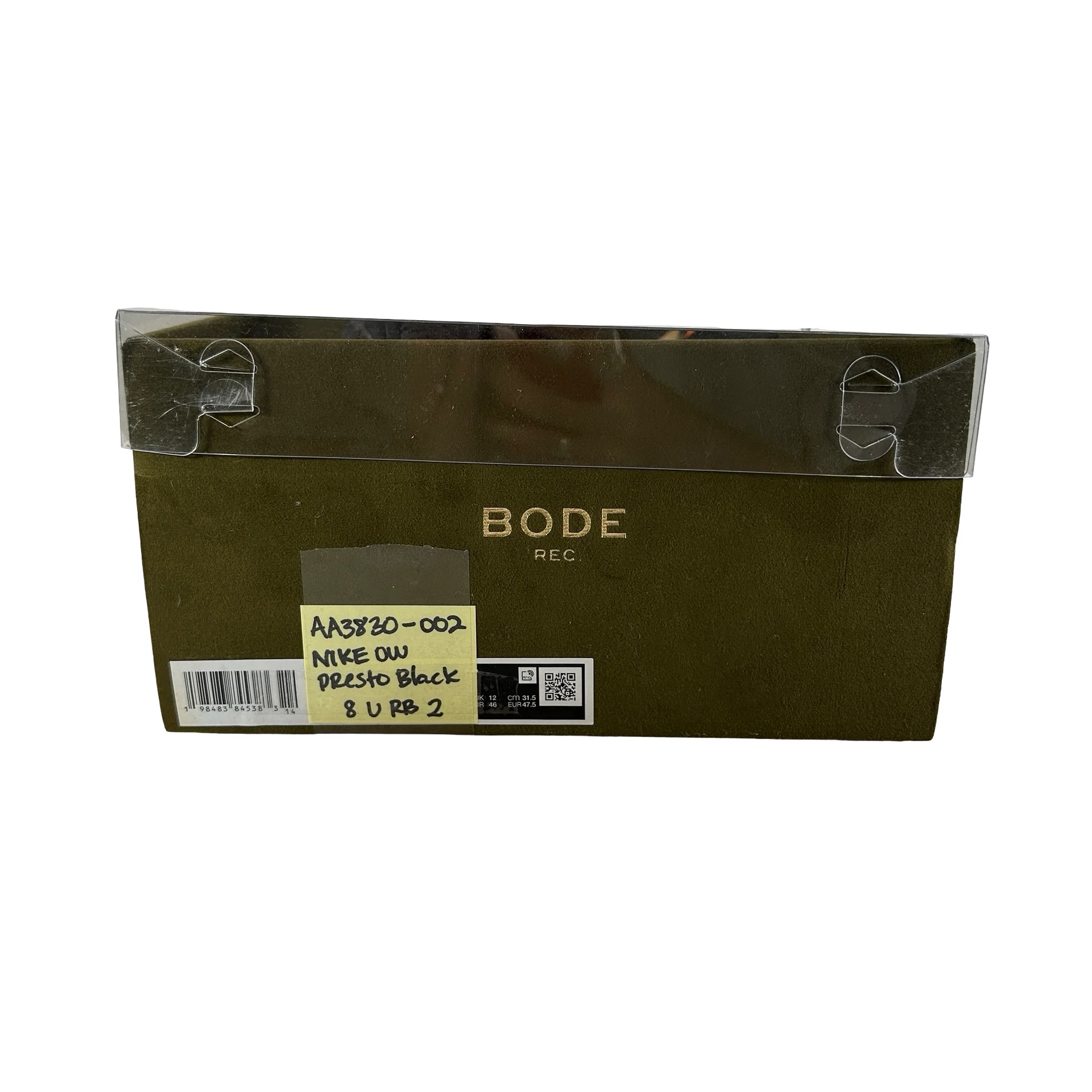 AA3830 002 Nike Air Presto Off-White Black (2018) [USED] - 8 M (Used2) (Replace Box2) - Image 7