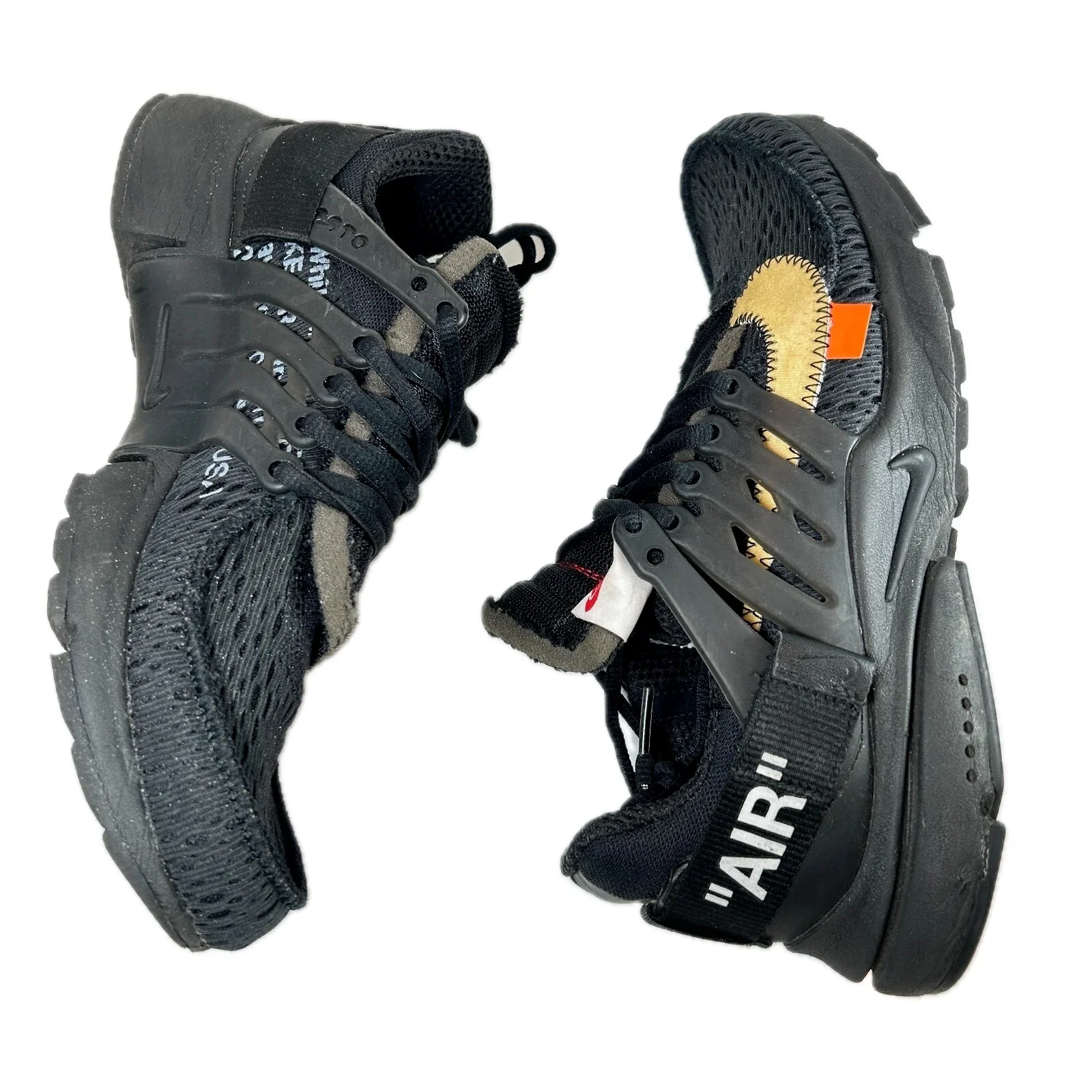 AA3830 002 Nike Air Presto Off-White Black [USED] - 7 M (Used2) - Image 5