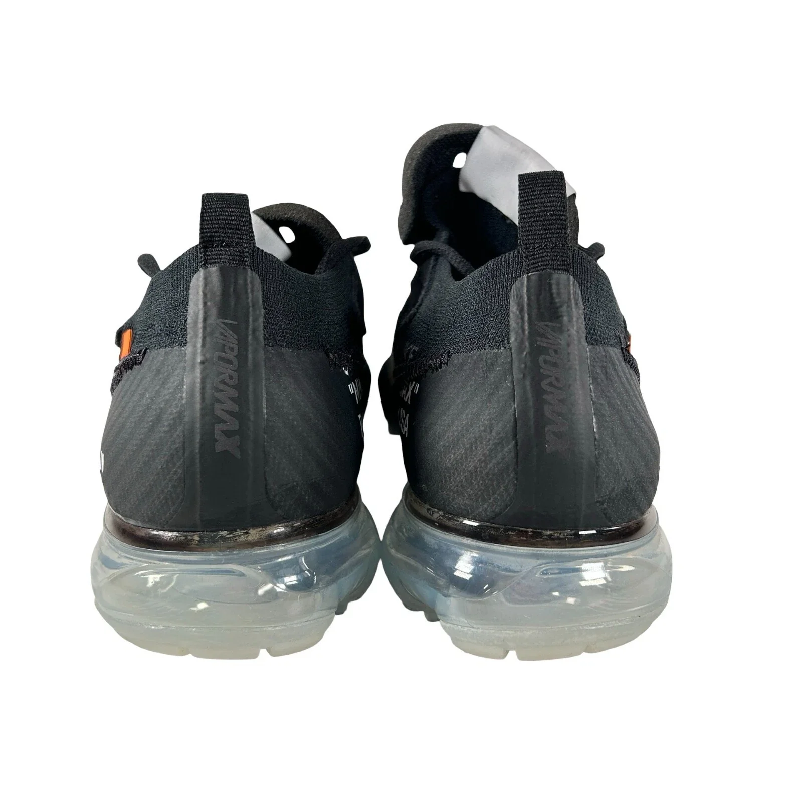 AA3831 002 Nike Air VaporMax Off-White Black (2018) - 9 M (Swooshes Yellowing) (Replace Box) - Image 3