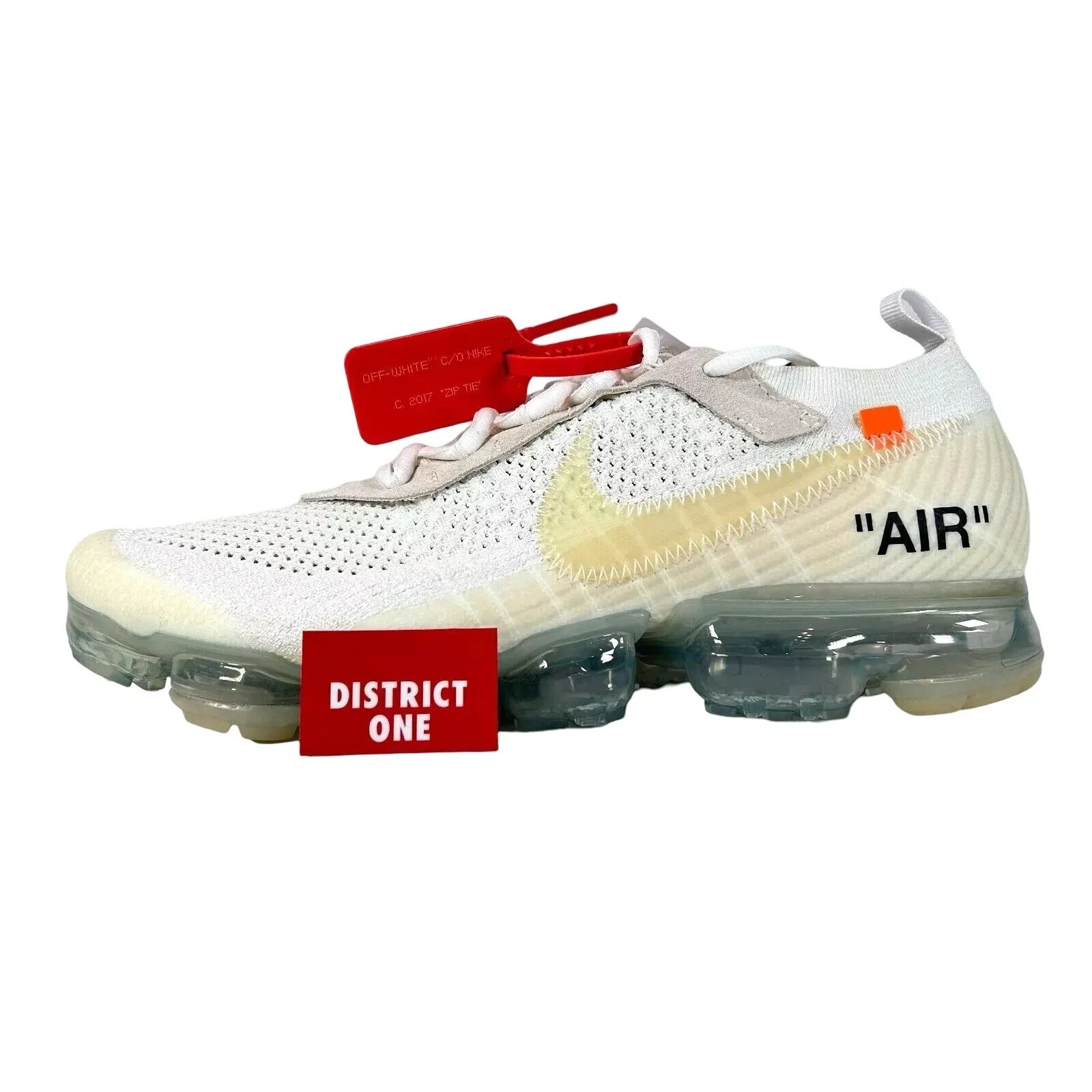 AA3831 100 Nike Air VaporMax Off-White (2018) - 11 M (Yellowing)