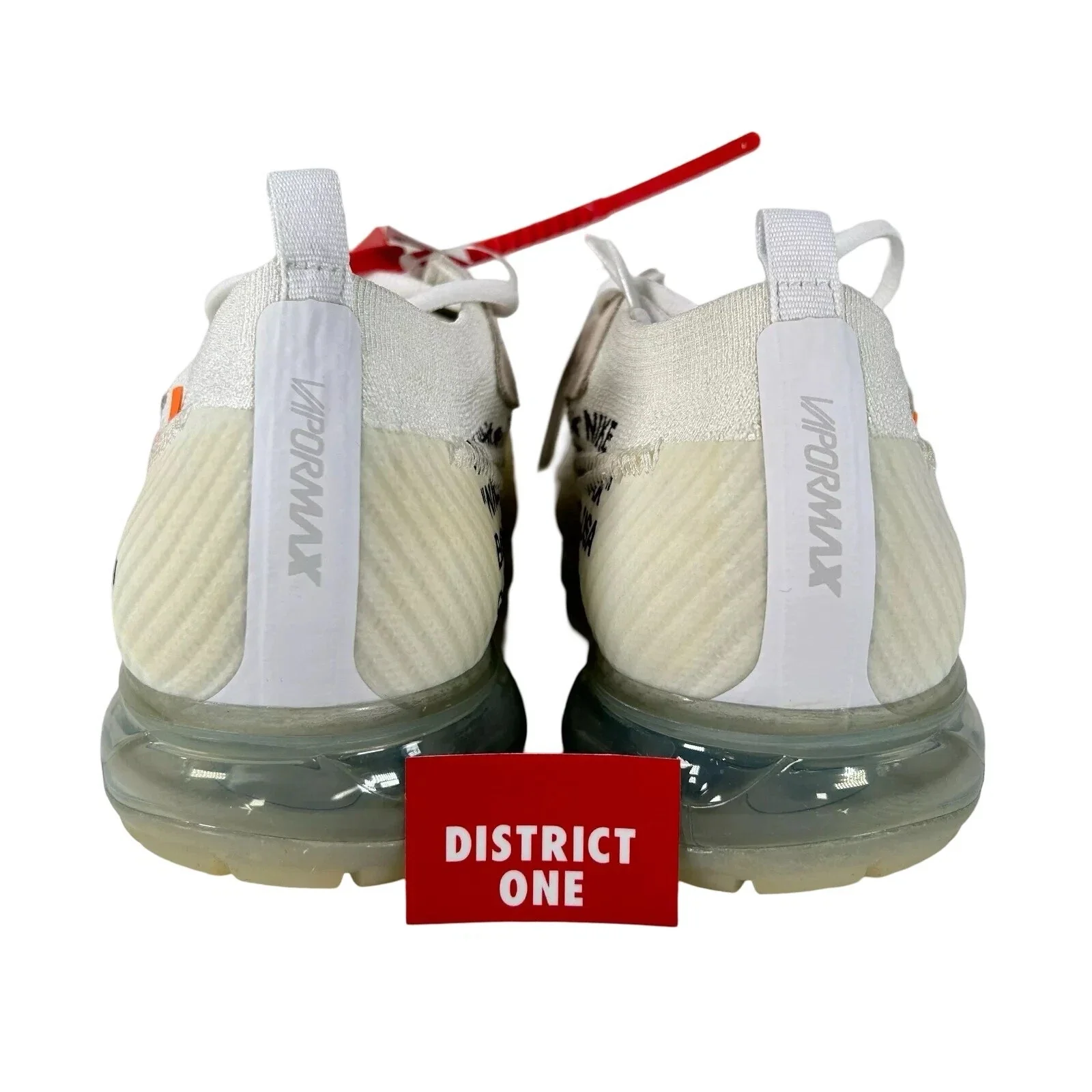AA3831 100 Nike Air VaporMax Off-White (2018) - 11 M (Yellowing) - Image 3