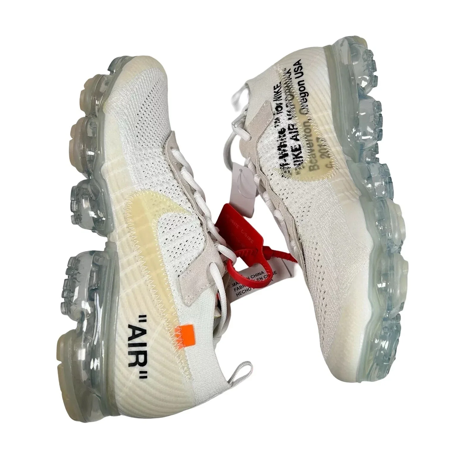 AA3831 100 Nike Air VaporMax Off-White (2018) - 11 M (Yellowing) - Image 4