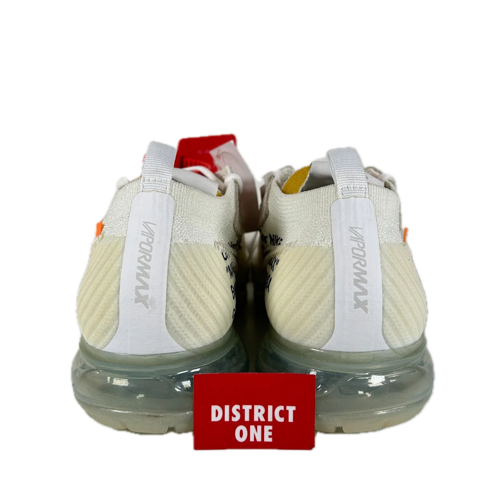 AA3831 100 Nike Air VaporMax Off-White (2018) - 8 M (Yellowing) - Image 3