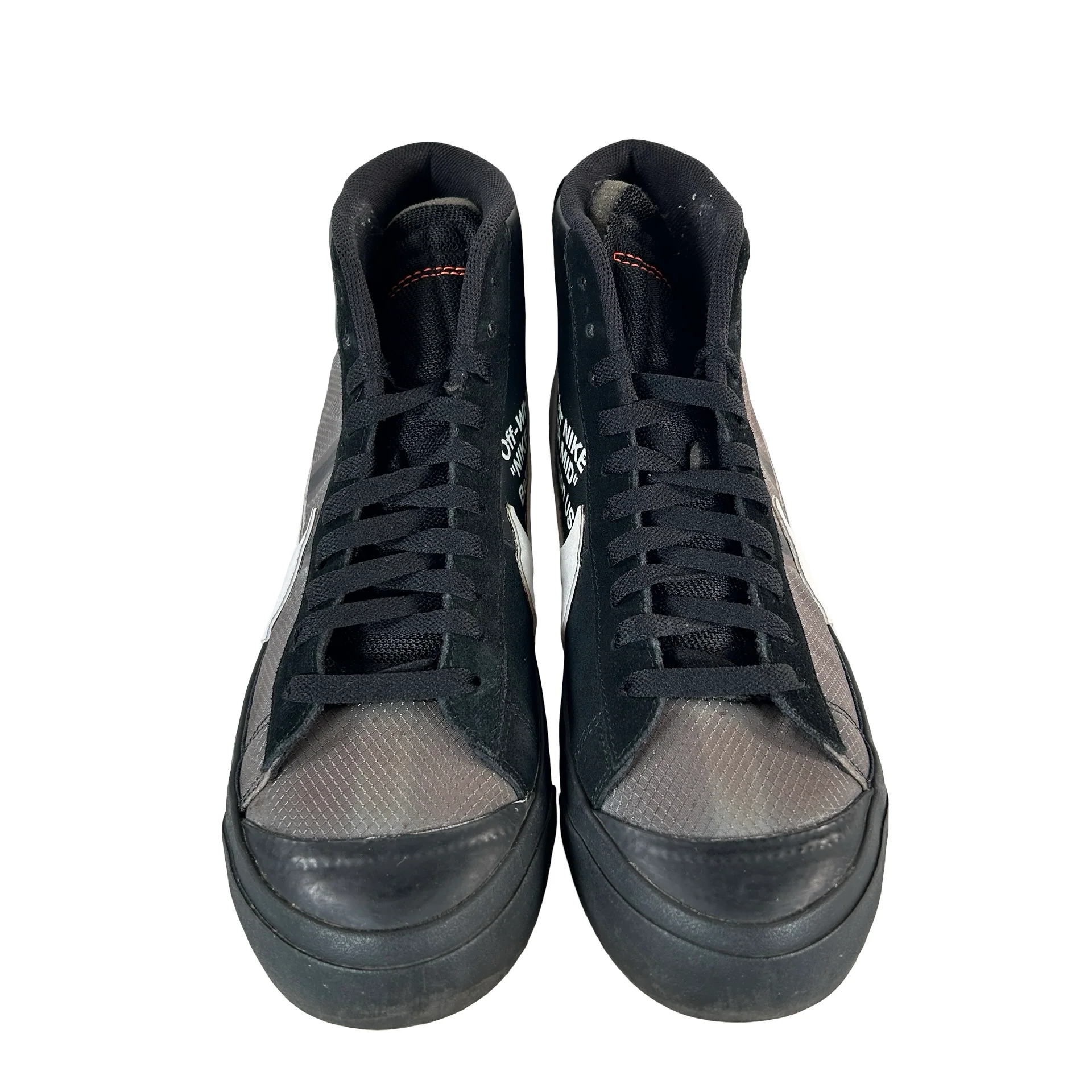 AA3832 001 Nike Blazer Off-White Black [USED] - 10.5 M (Used) - Image 2
