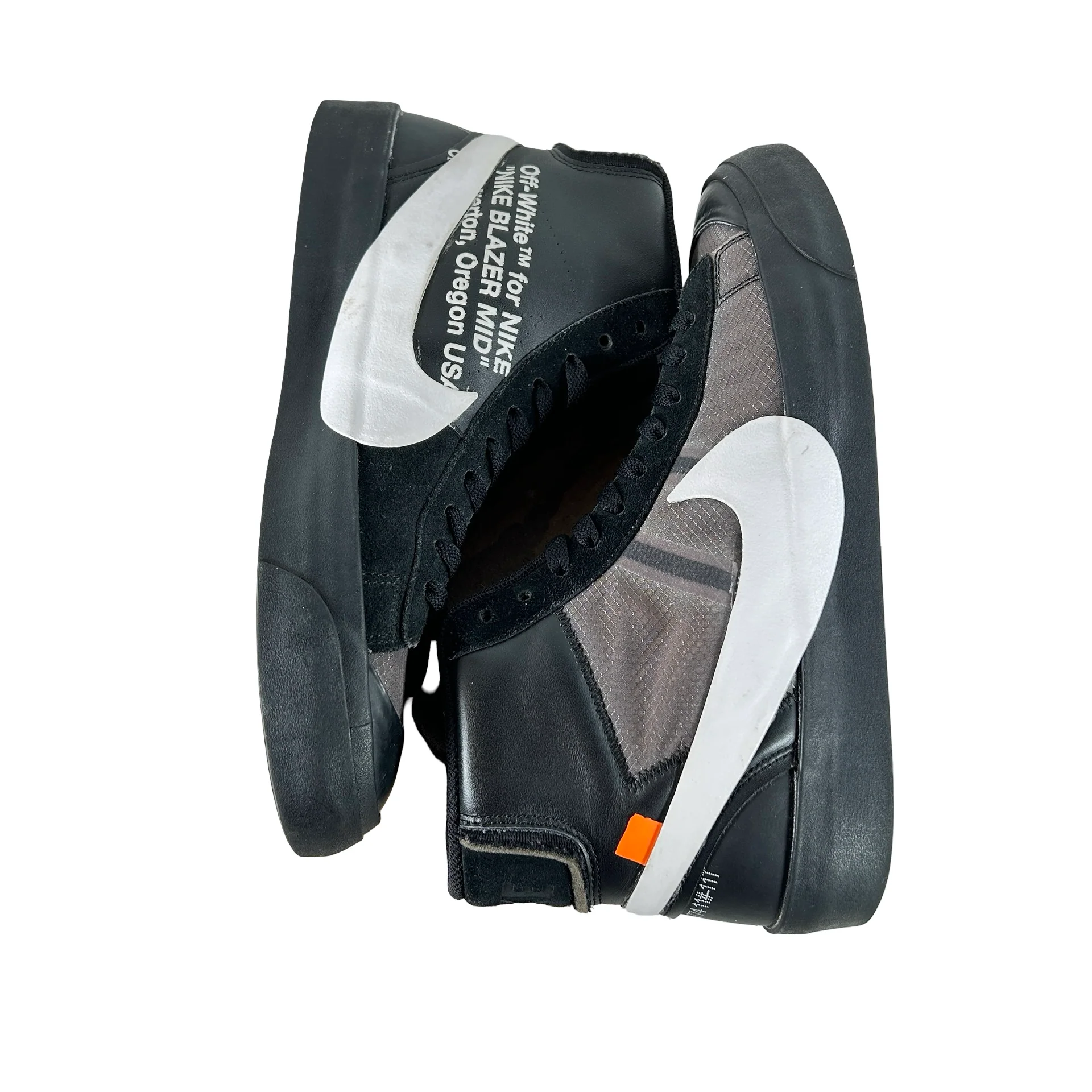 AA3832 001 Nike Blazer Off-White Black [USED] - 11 M (Used) (Replace Box) - Image 5