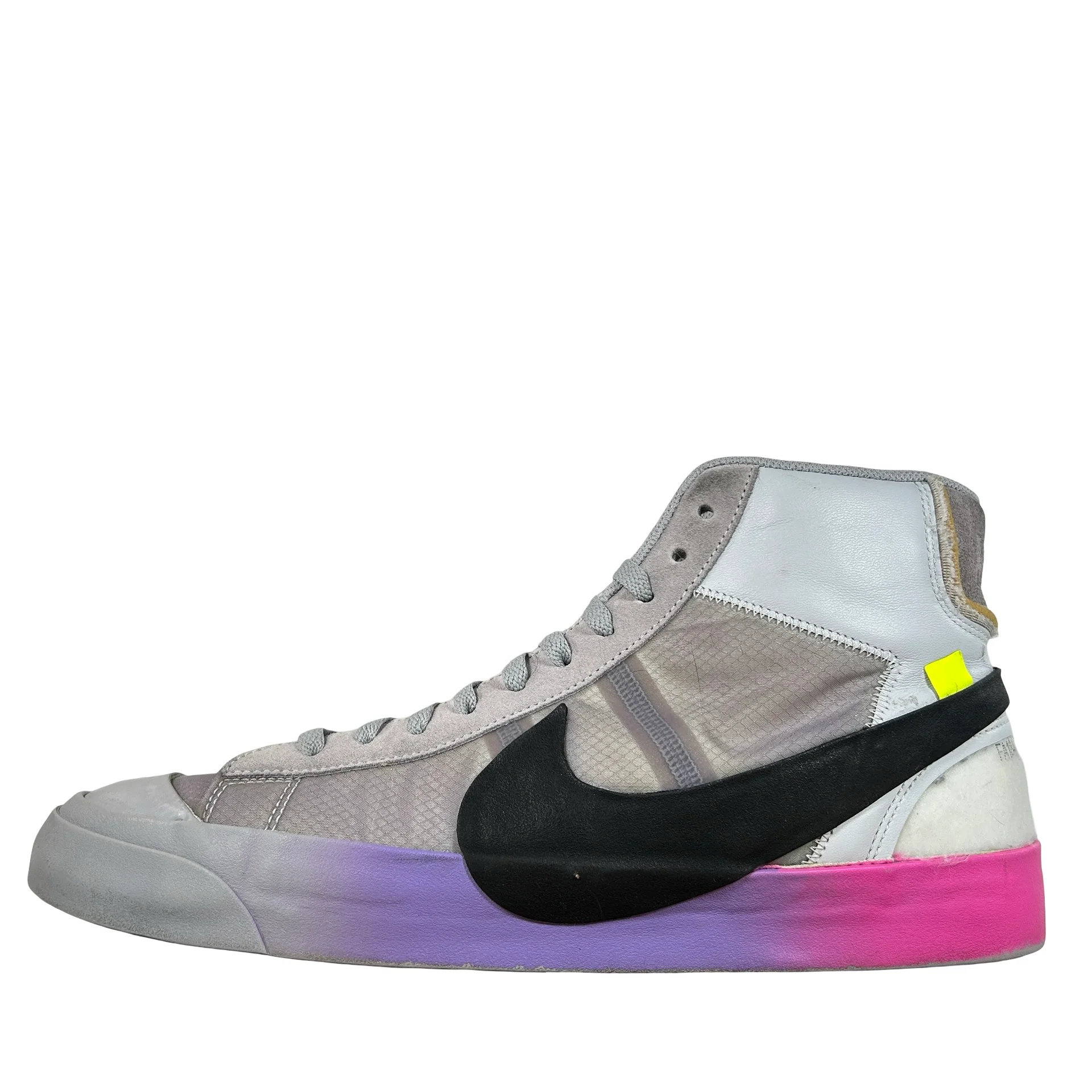 AA3832 002 Nike Blazer Mid Off-White Wolf Grey Serena Queen [USED] - 13 M (Used)