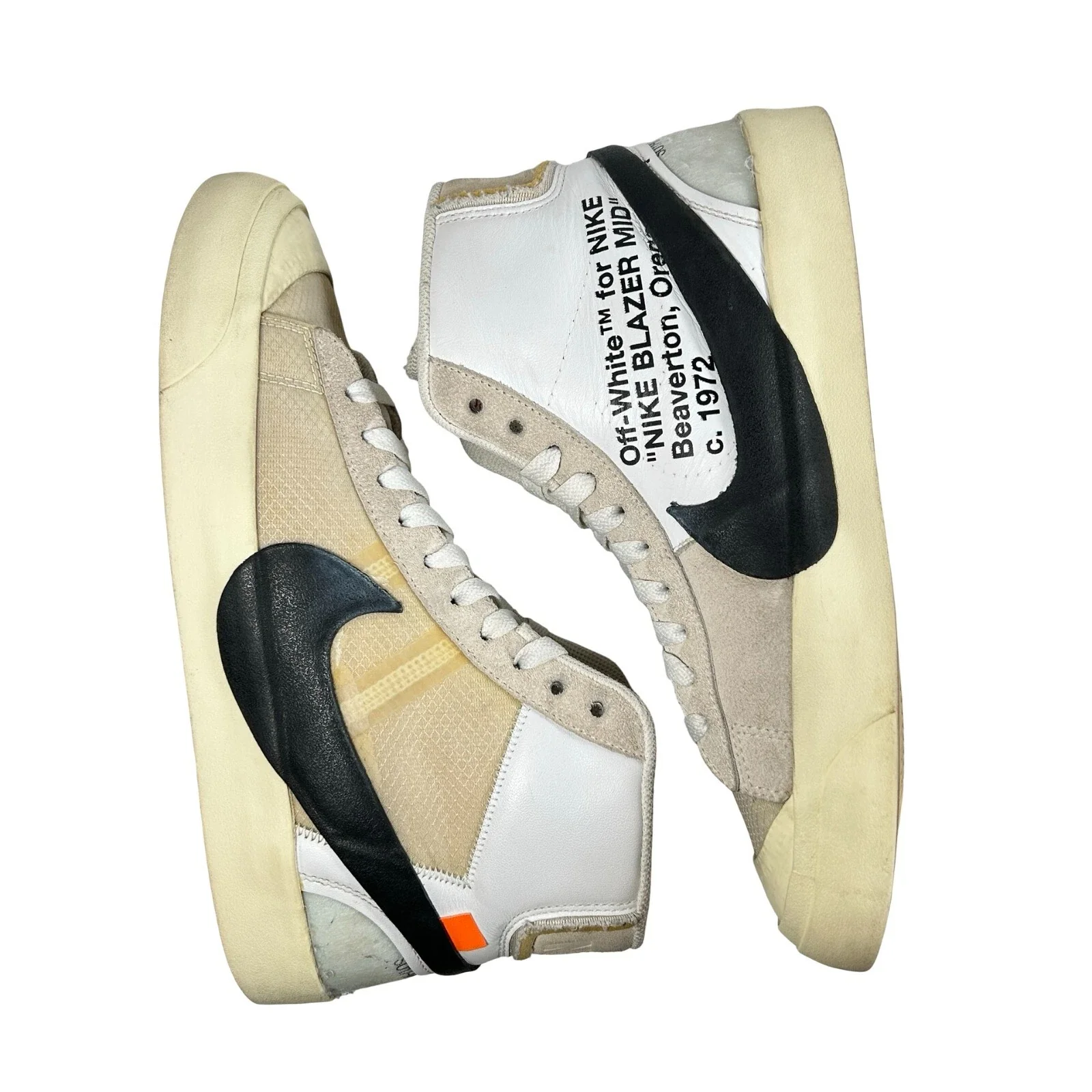 AA3832 100 Nike Blazer Mid Off-White [USED] - 8.5 M (Used) - Image 4