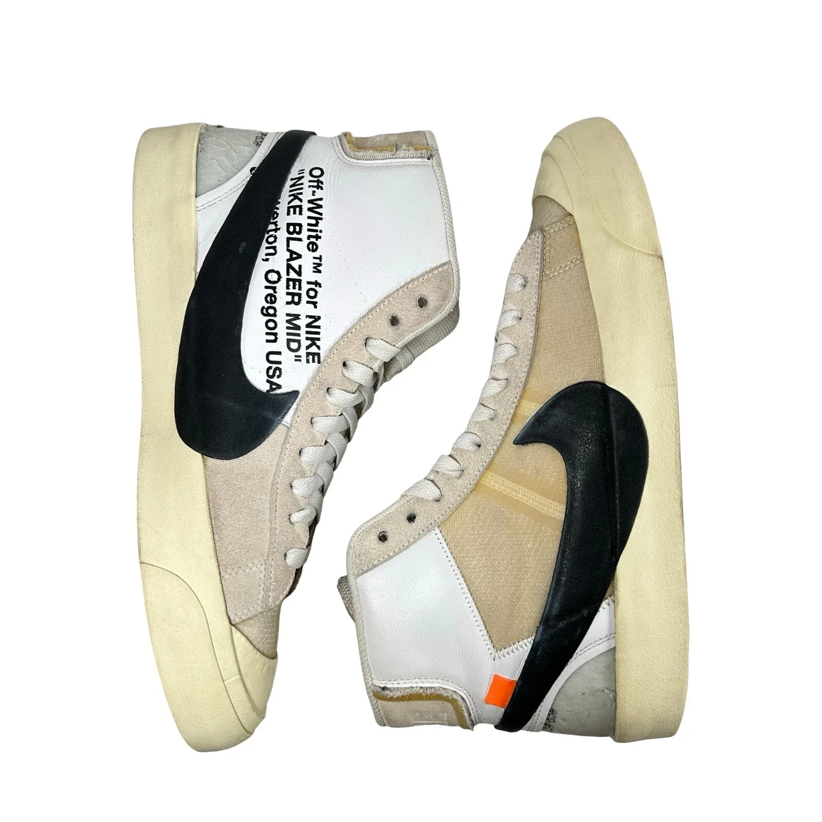 AA3832 100 Nike Blazer Mid Off-White [USED] - 8.5 M (Used) - Image 5